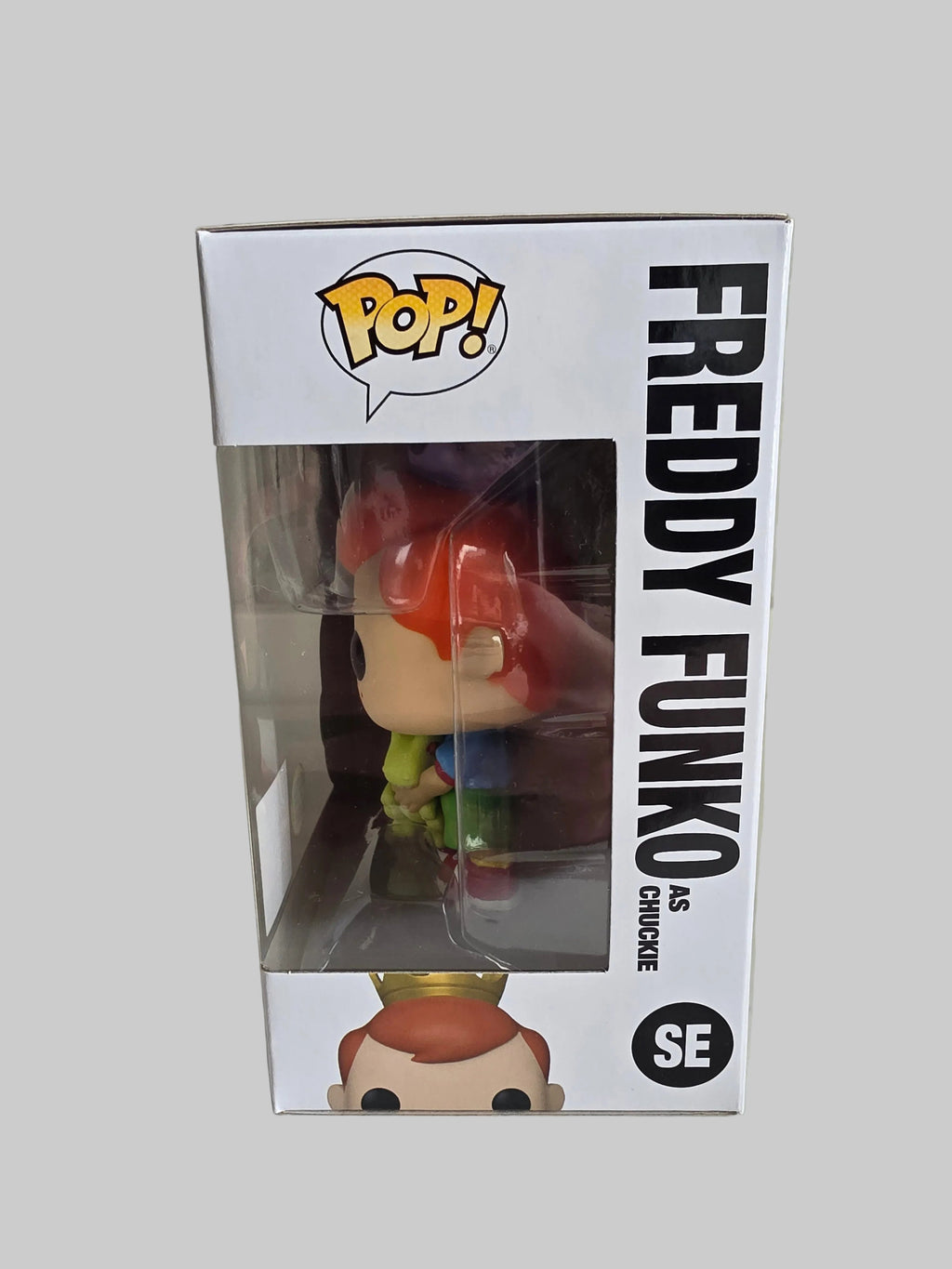 Funko Pop! Freddy Funko as Chuckie SE 2024 (glow in the dark) 1500 Pieces (pre-owned) - Frog Vault Collectables