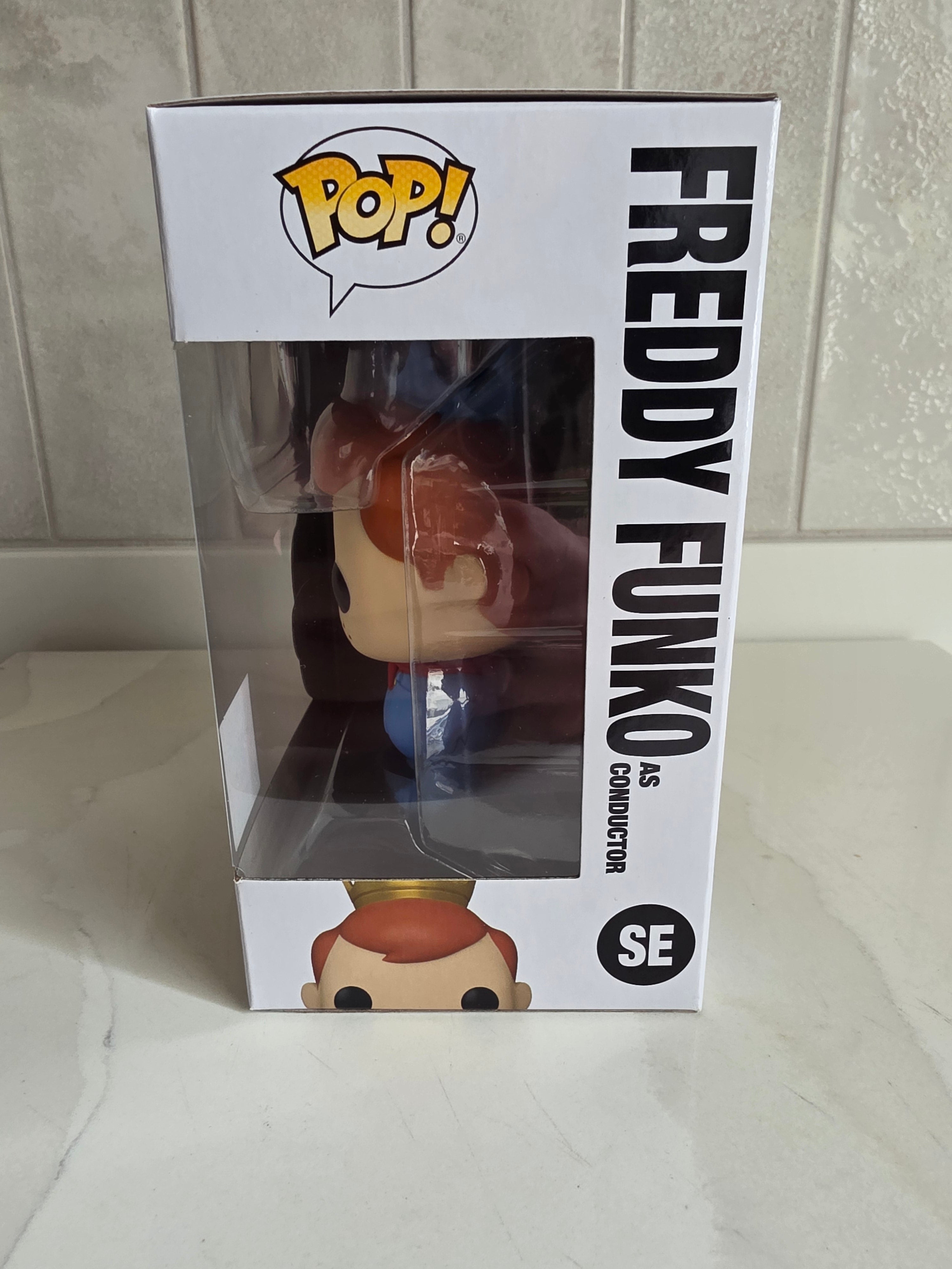 Funko Pop! Freddy Funko as Conductor SE 2024 2000 pieces (pre-owned) - Frog Vault Collectables
