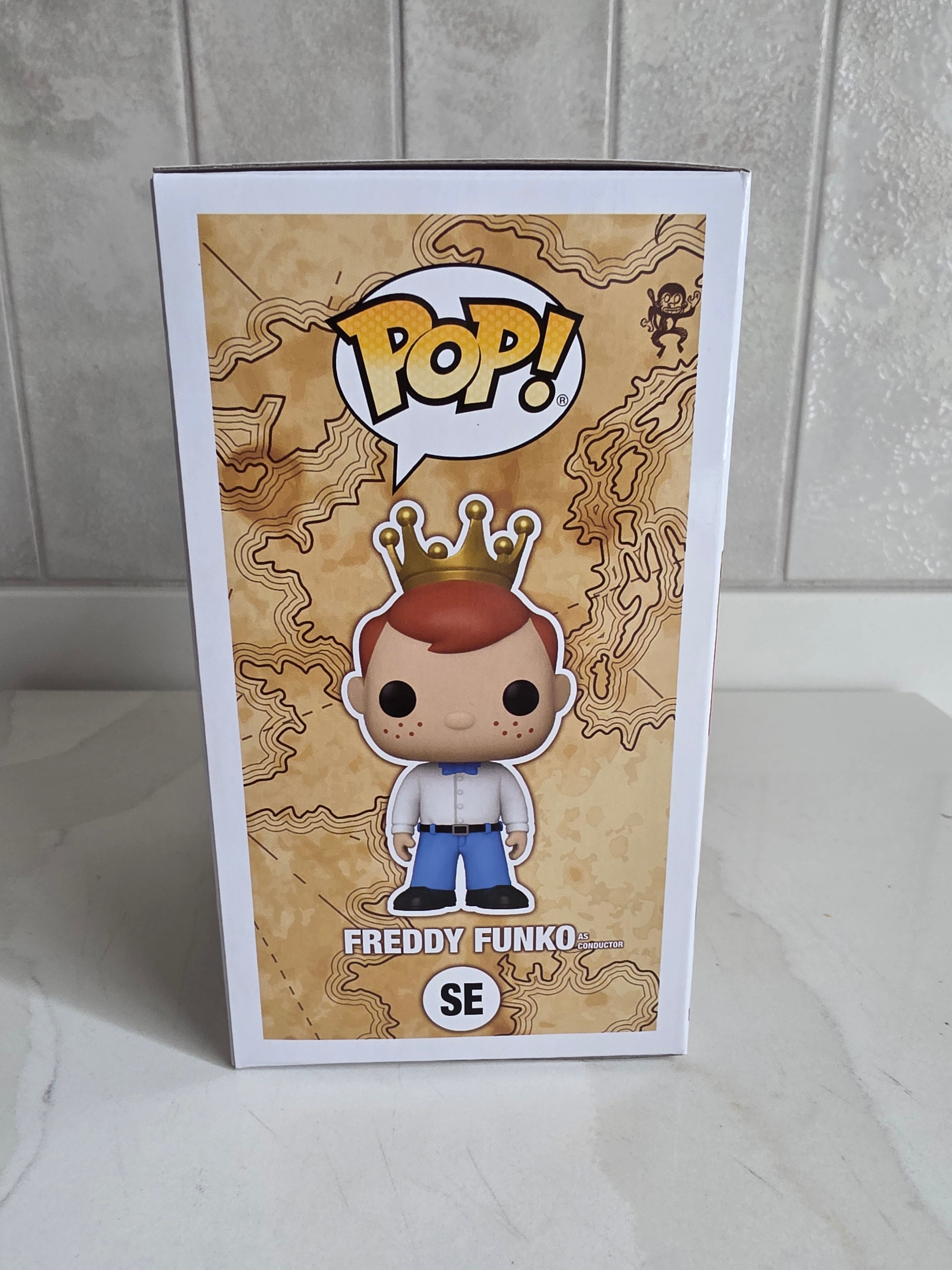 Funko Pop! Freddy Funko as Conductor SE 2024 2000 pieces (pre-owned) - Frog Vault Collectables