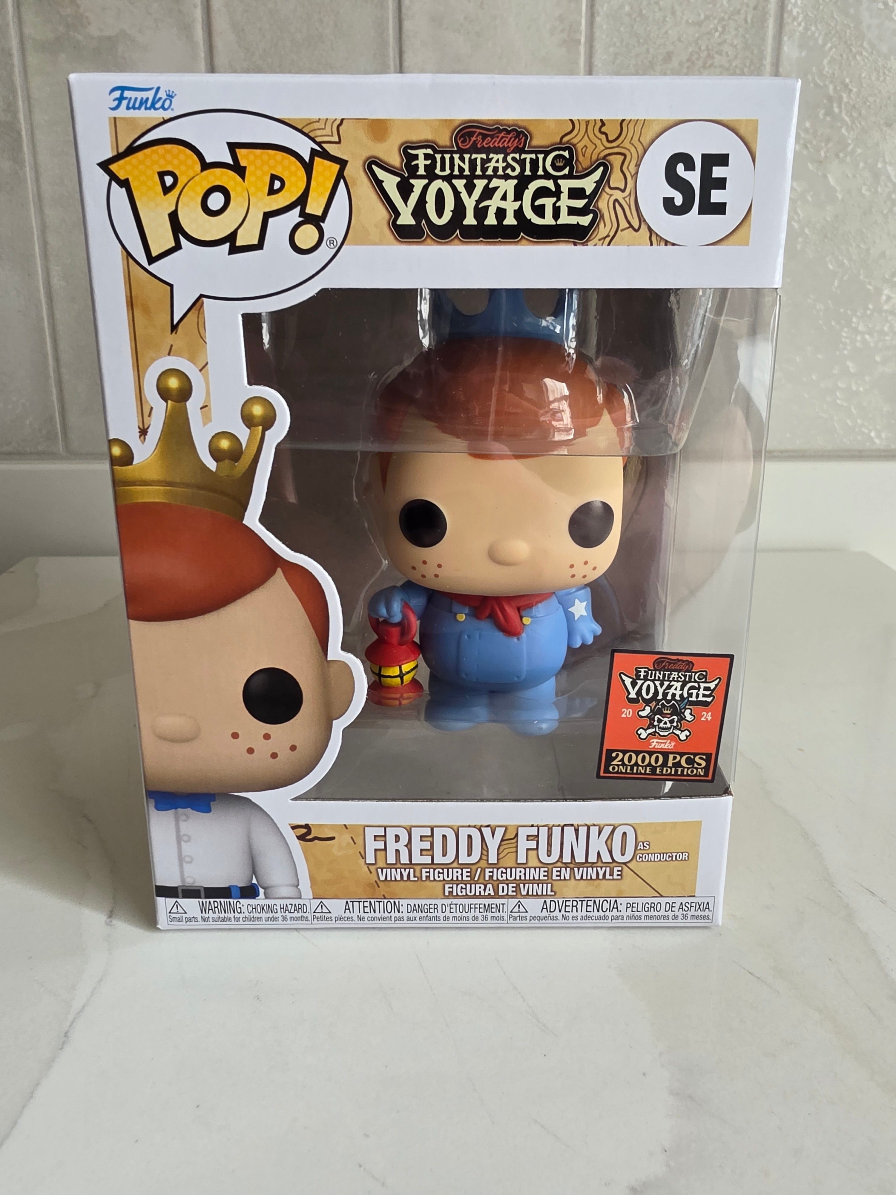 Funko Pop! Freddy Funko as Conductor SE 2024 2000 pieces (pre-owned) - Frog Vault Collectables