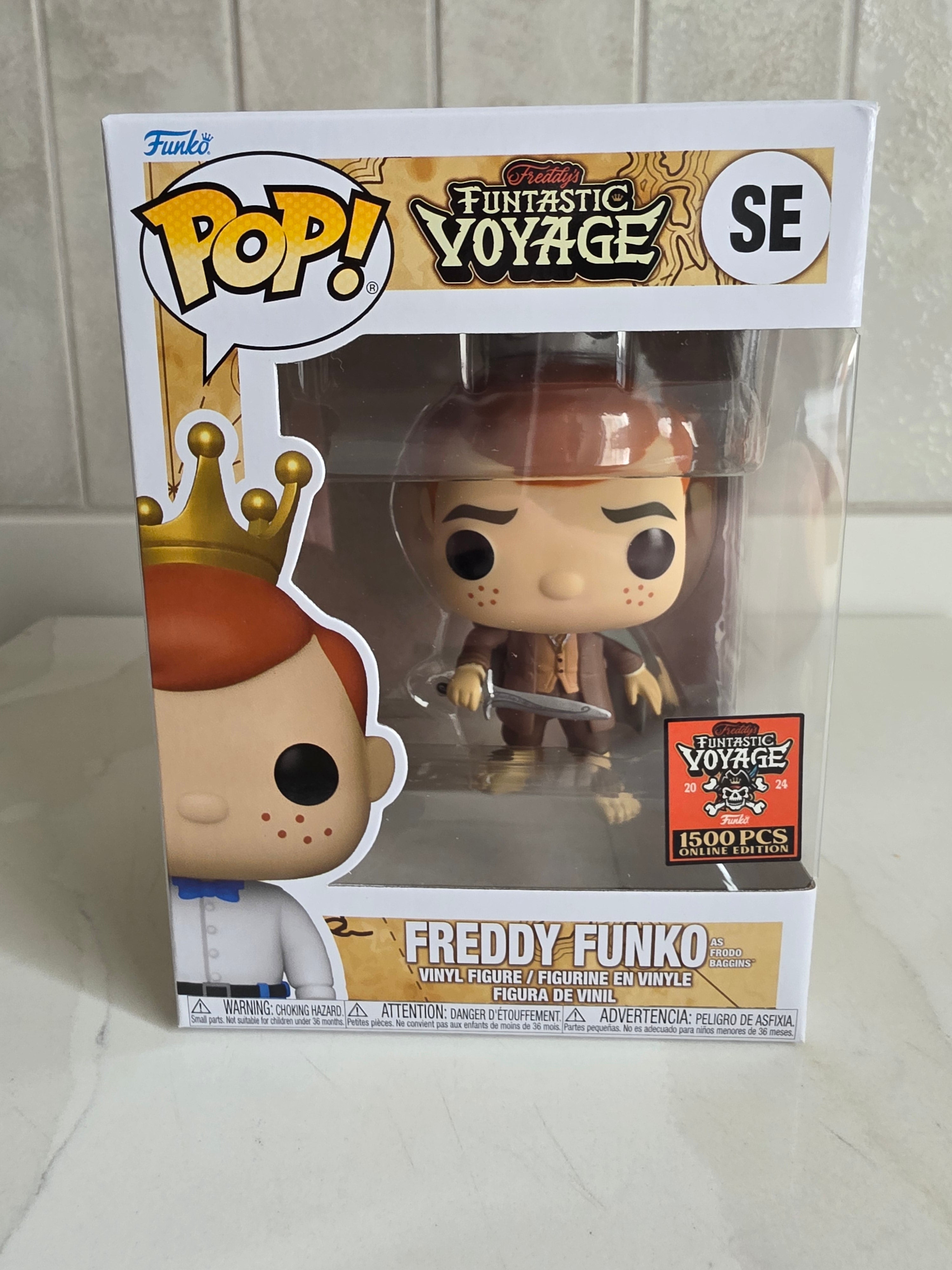 Funko Pop! Freddy Funko as Frodo Baggins SE 2024 1500 Pieces (pre-owned) - Frog Vault Collectables