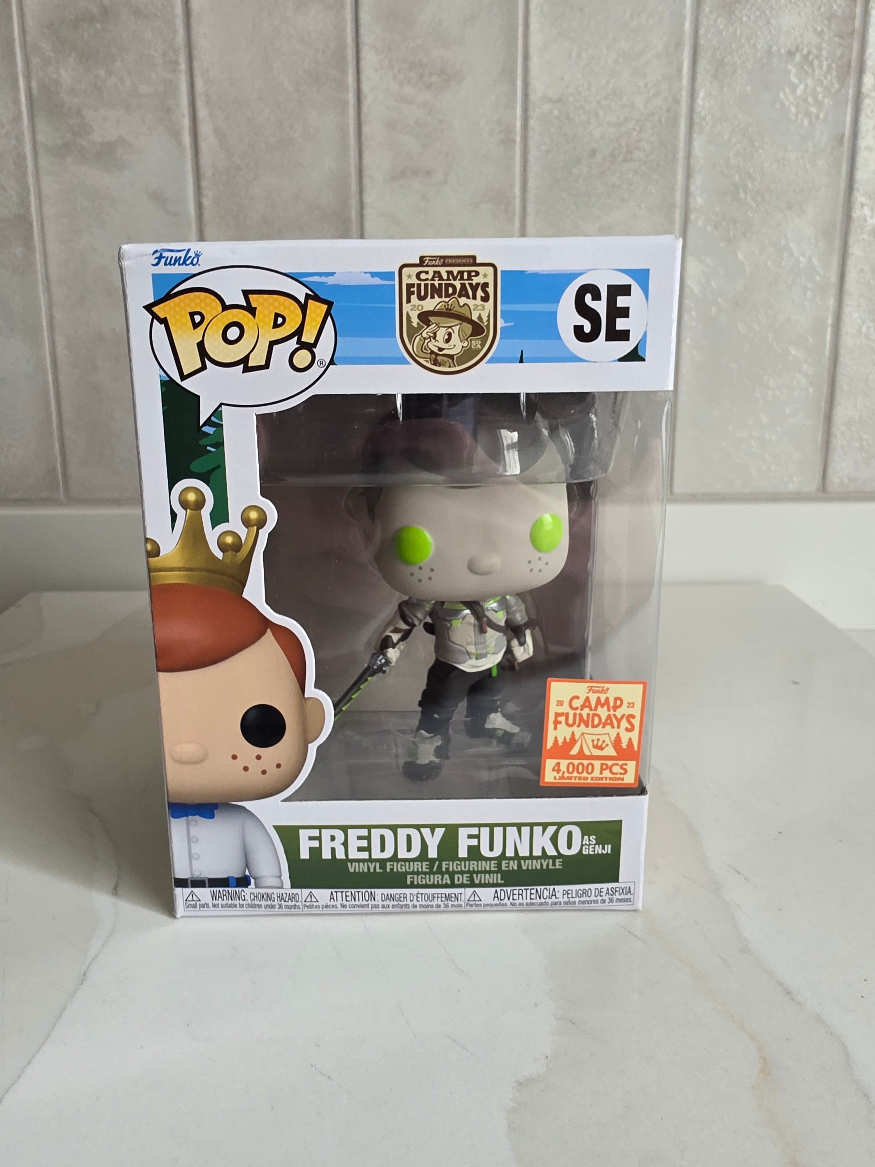 Funko Pop! Freddy Funko as Genji SE 2023 (pre-owned) - Frog Vault Collectables