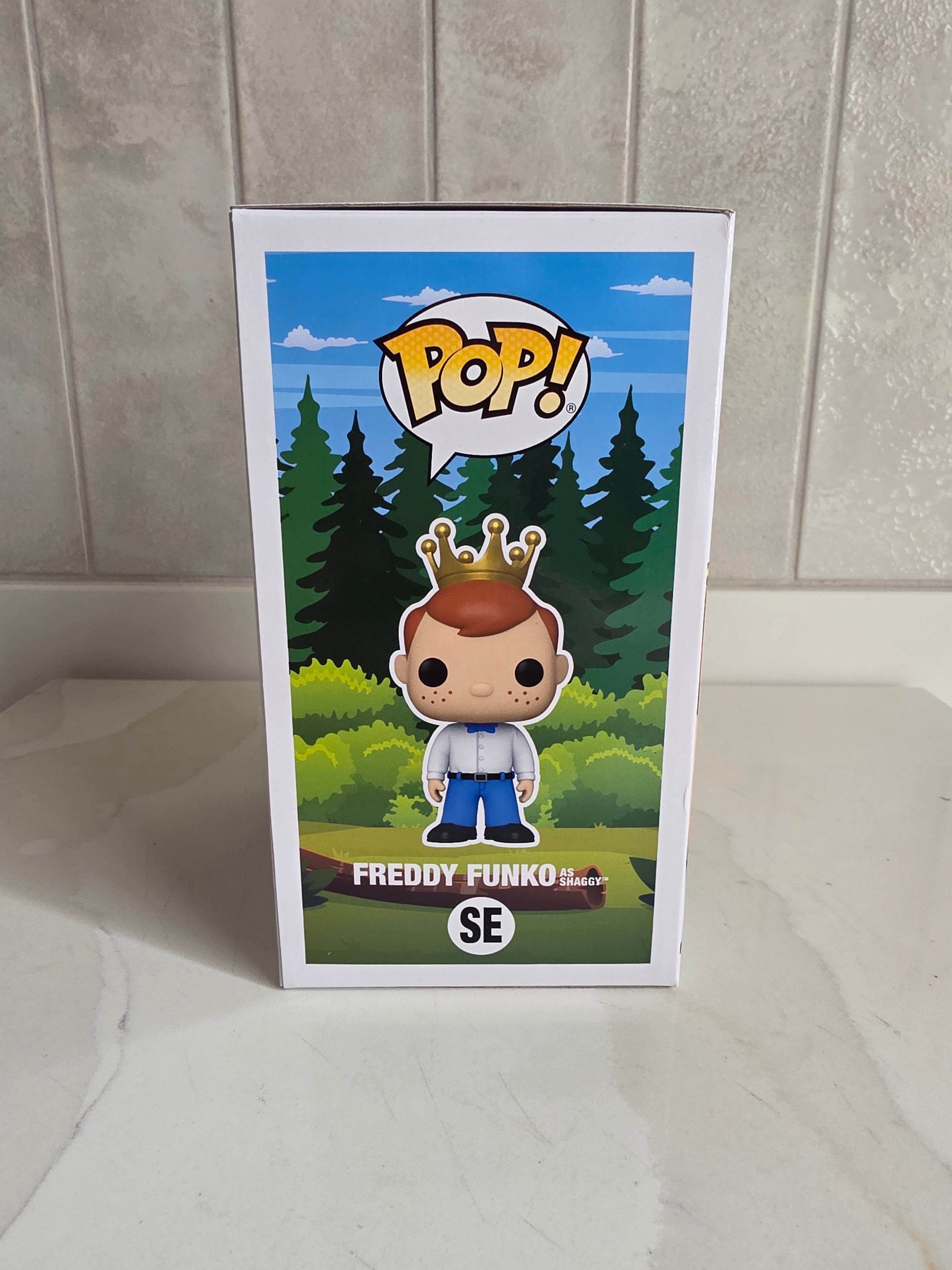 Funko Pop! Freddy Funko as Shaggy SE 2023 (flocked) 4500 pieces (pre-owned) - Frog Vault Collectables