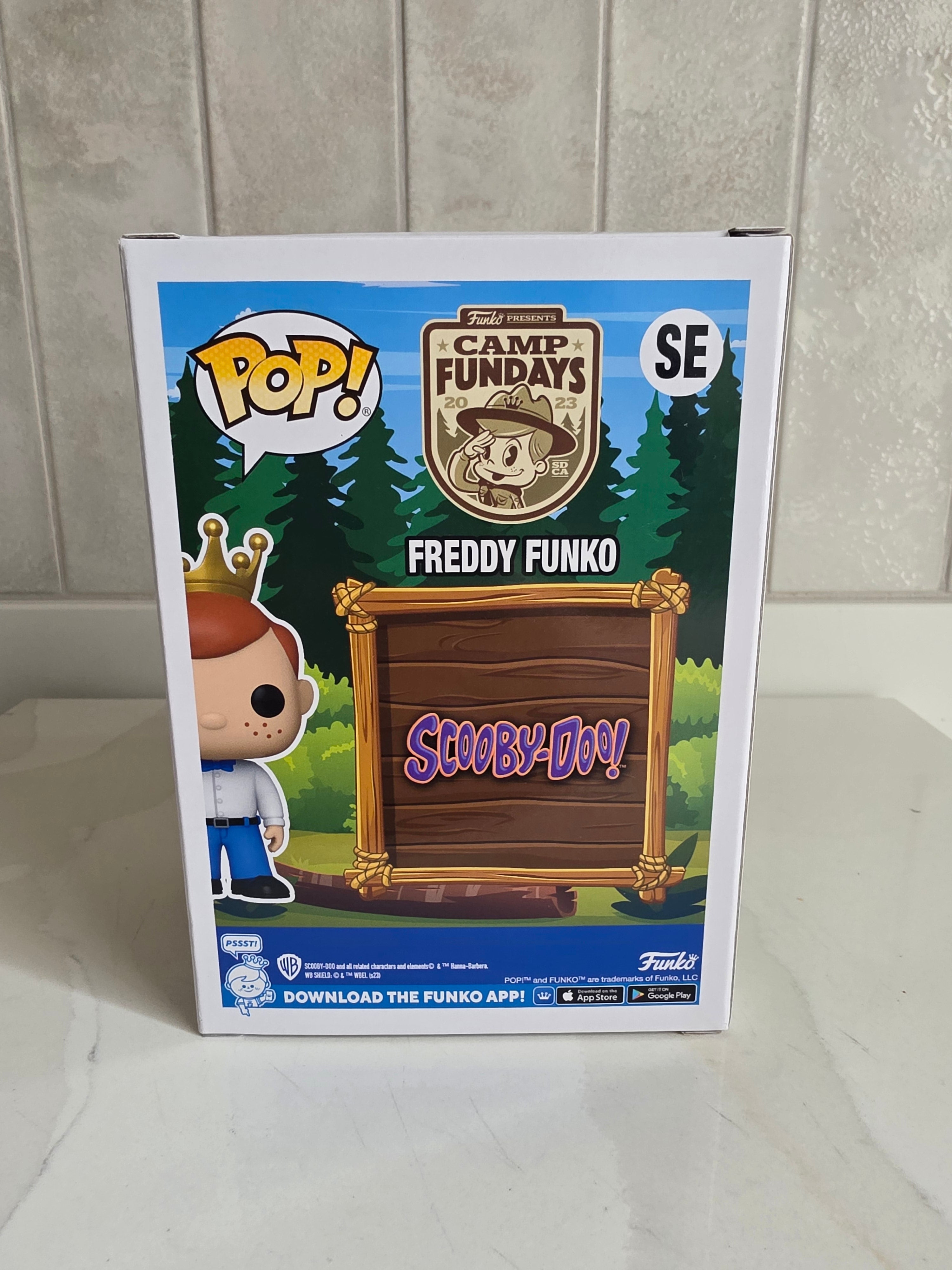 Funko Pop! Freddy Funko as Shaggy SE 2023 (flocked) 4500 pieces (pre-owned) - Frog Vault Collectables