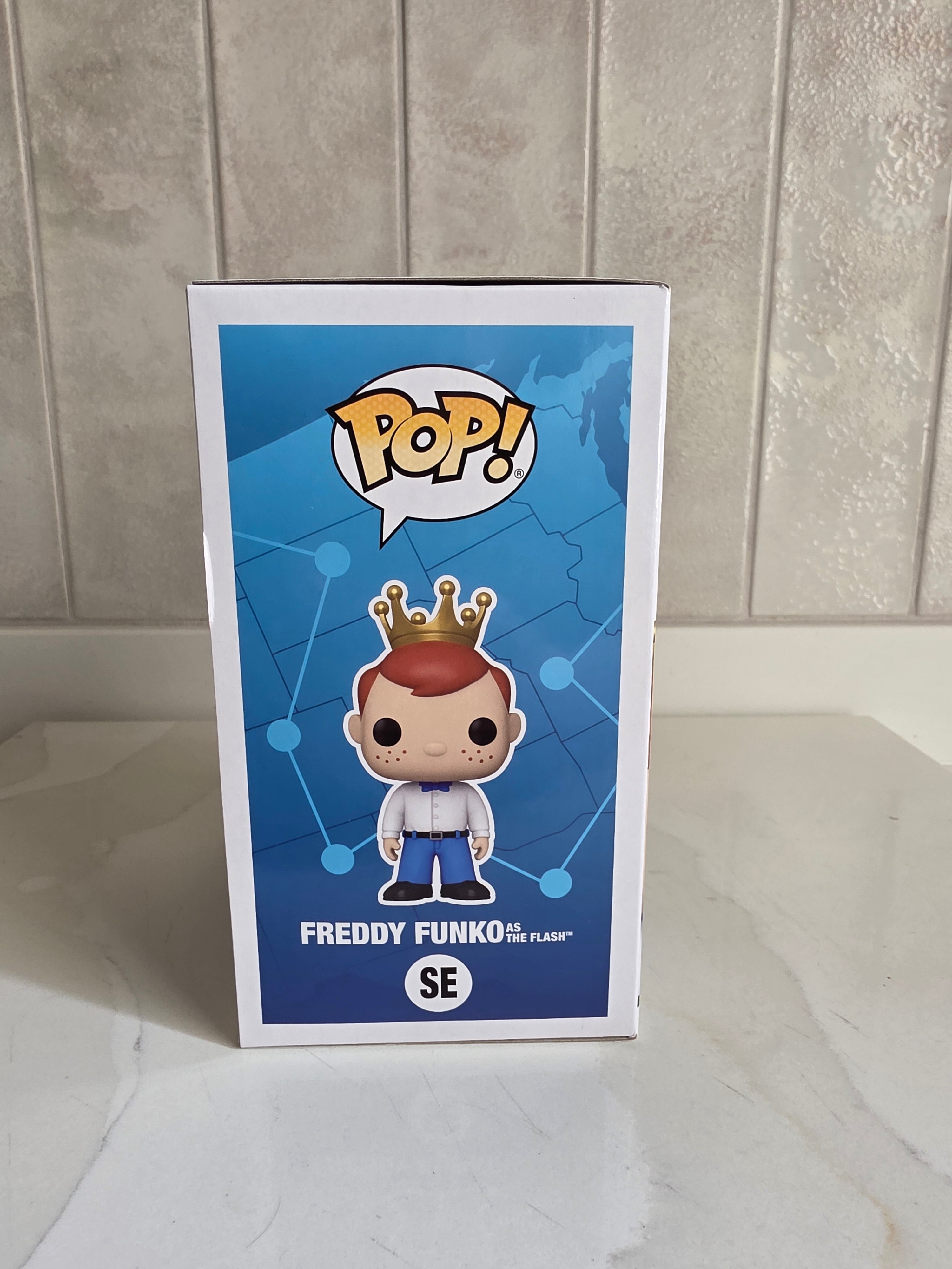 Funko Pop! Freddy Funko as the Flash SE (pre-owned) - Frog Vault Collectables