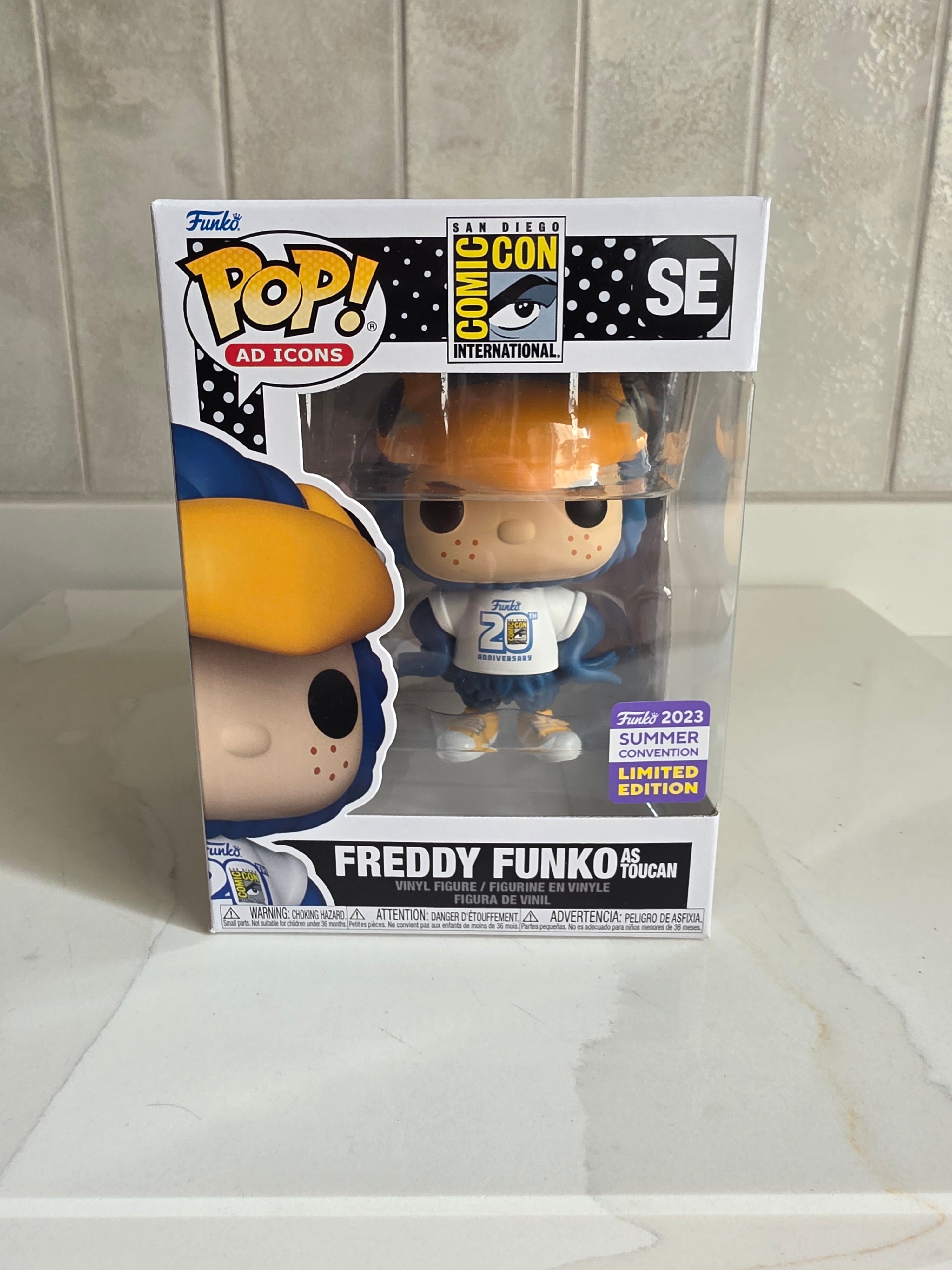 Funko Pop! Freddy Funko as Toucan SE 2023 (pre-owned) - Frog Vault Collectables