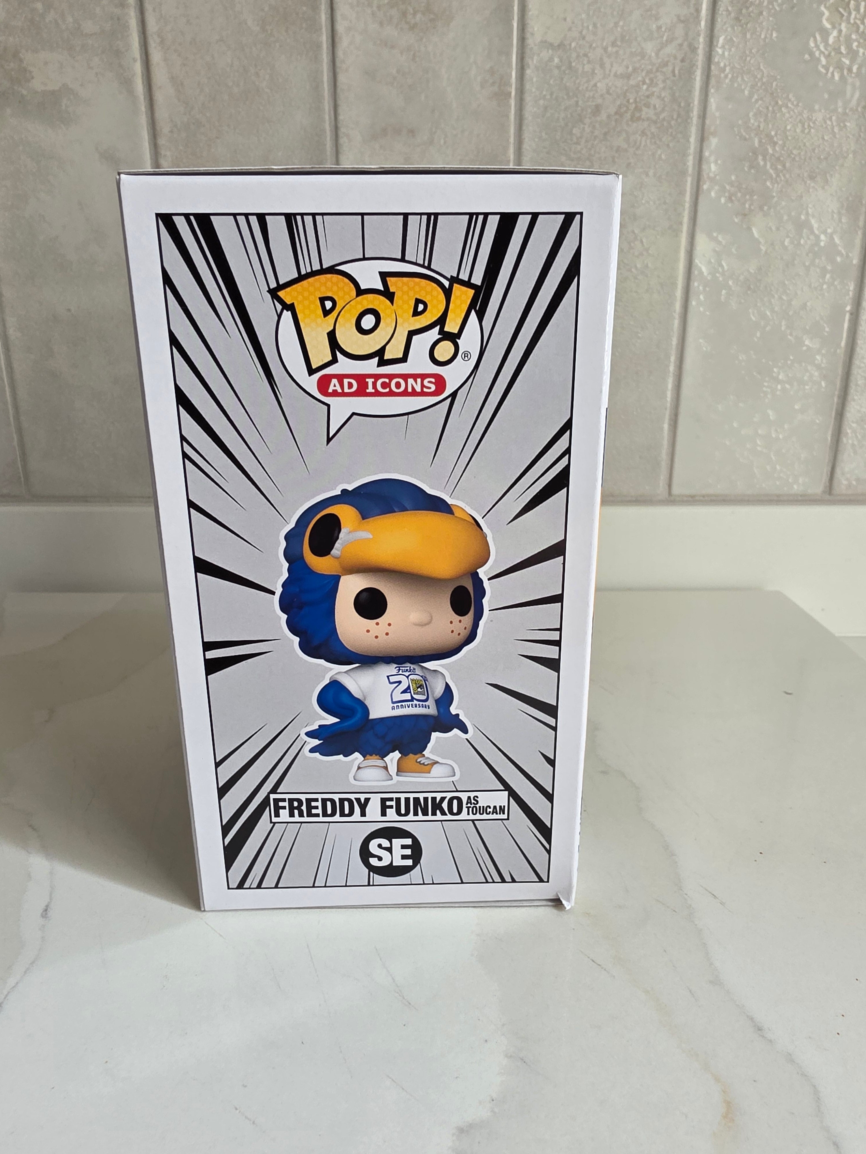 Funko Pop! Freddy Funko as Toucan SE 2023 (pre-owned) - Frog Vault Collectables