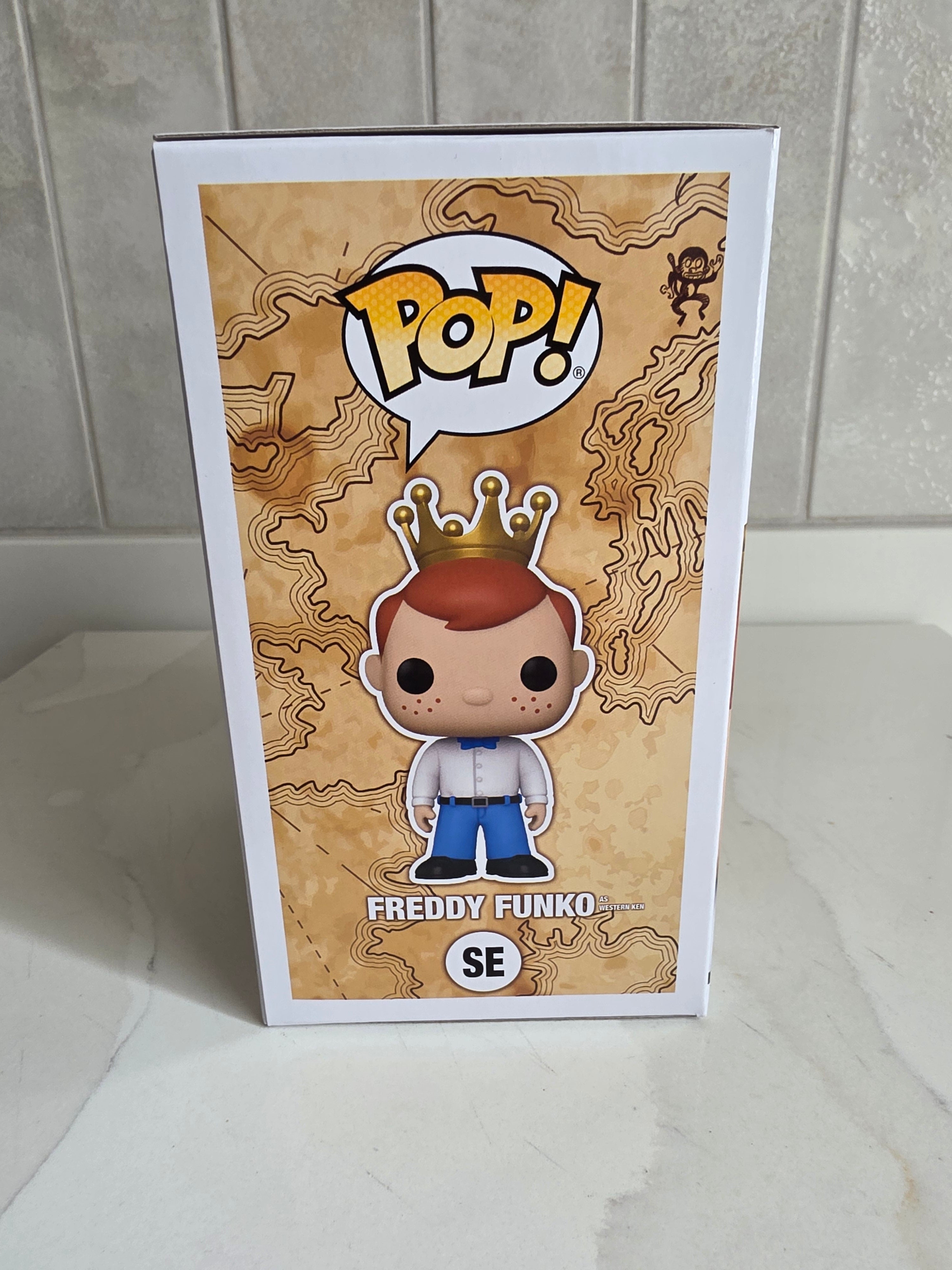 Funko Pop! Freddy Funko as Western Ken SE 2024 (pre-owned) - Frog Vault Collectables