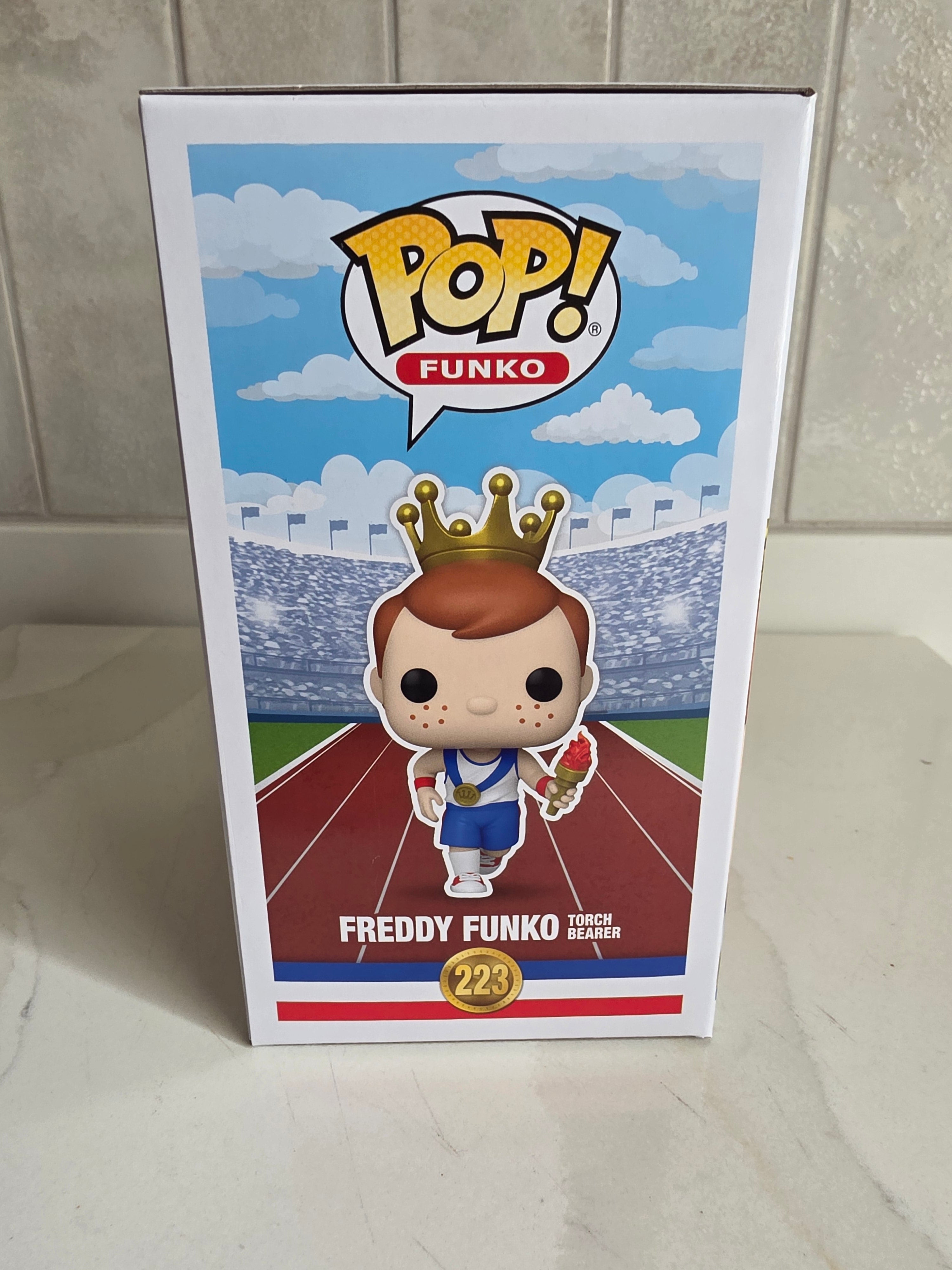 Funko Pop! Freddy Funko Tourch Bearer 223 (pre-owned) - Frog Vault Collectables