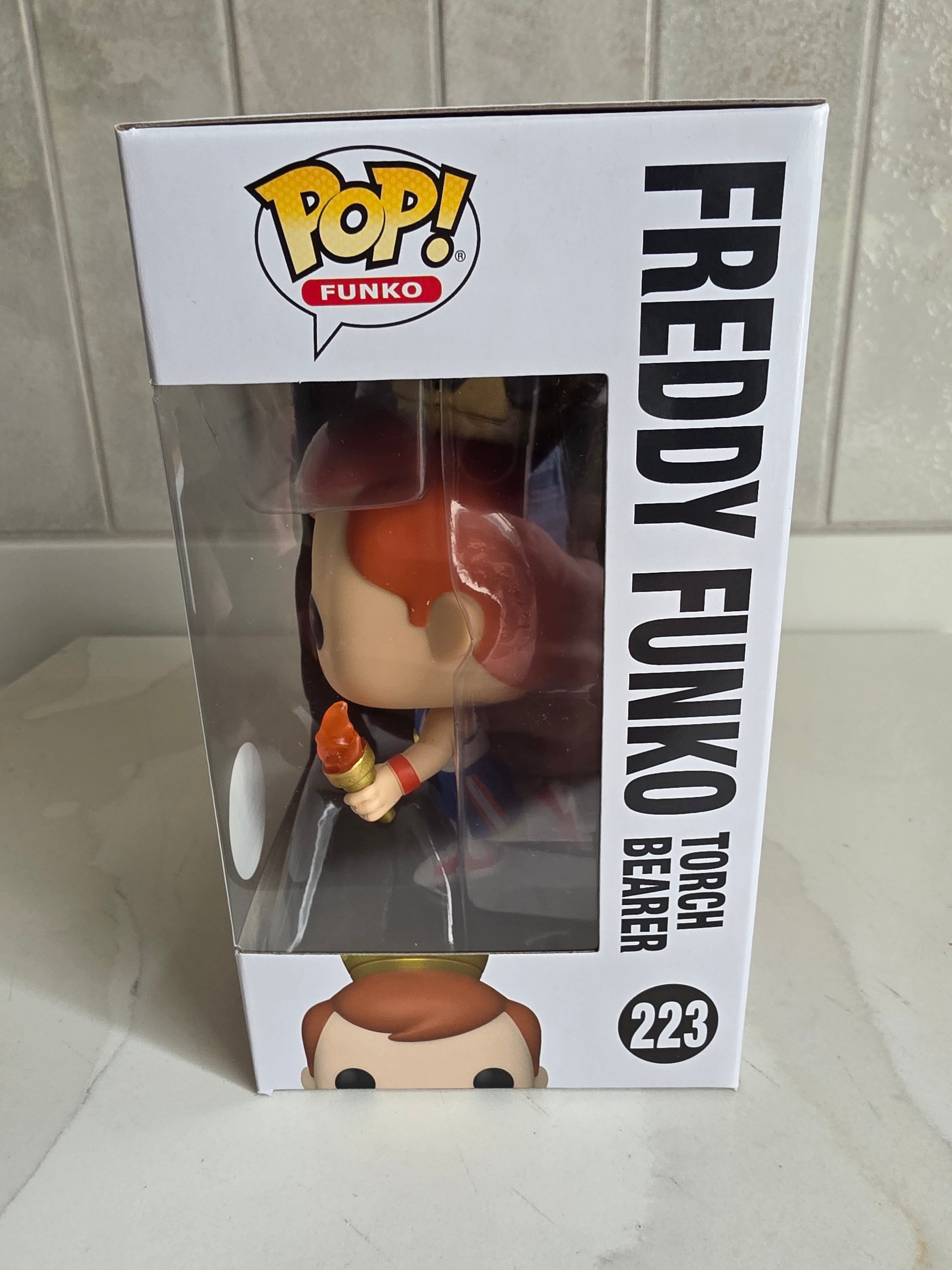 Funko Pop! Freddy Funko Tourch Bearer 223 (pre-owned) - Frog Vault Collectables