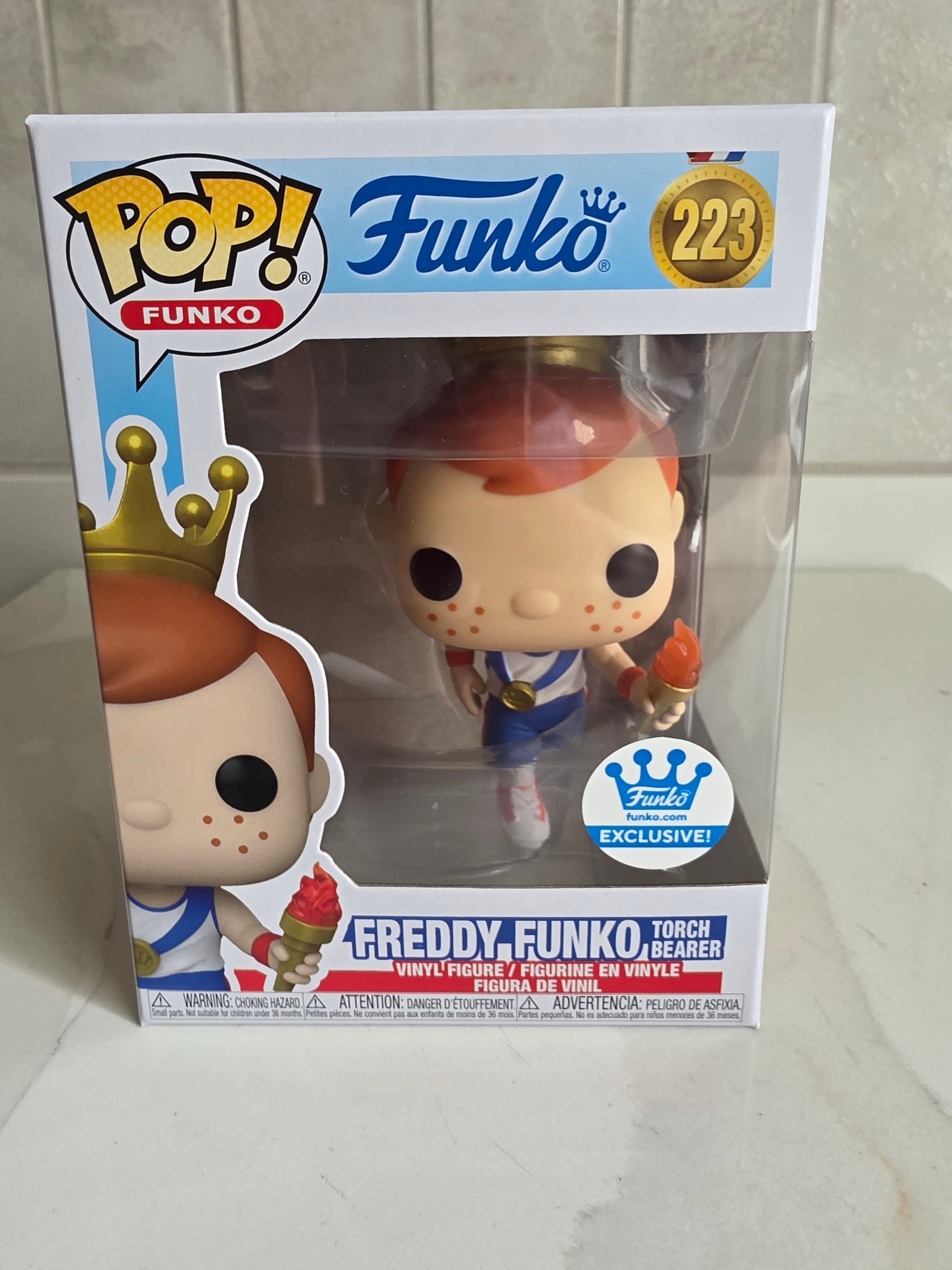Funko Pop! Freddy Funko Tourch Bearer 223 (pre-owned) - Frog Vault Collectables