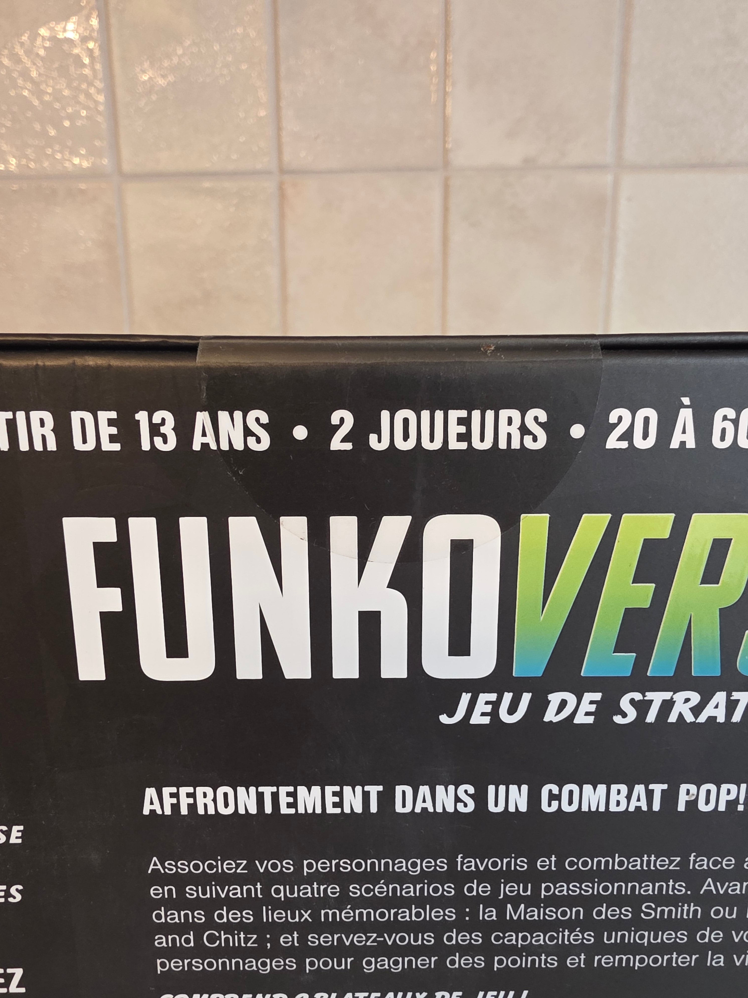 Funko Pop! Funko Verse Rick and Morty boardgame (French Version) new in box - Frog Vault Collectables