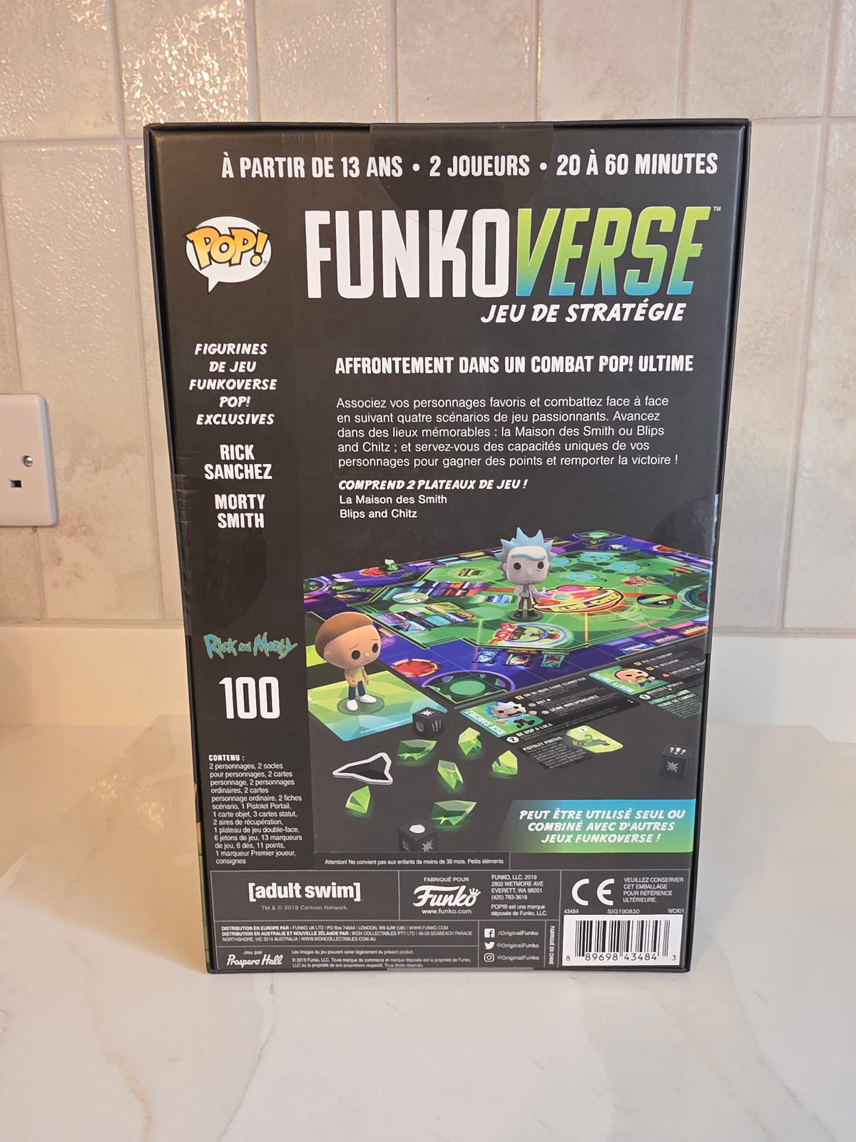 Funko Pop! Funko Verse Rick and Morty boardgame (French Version) new in box - Frog Vault Collectables