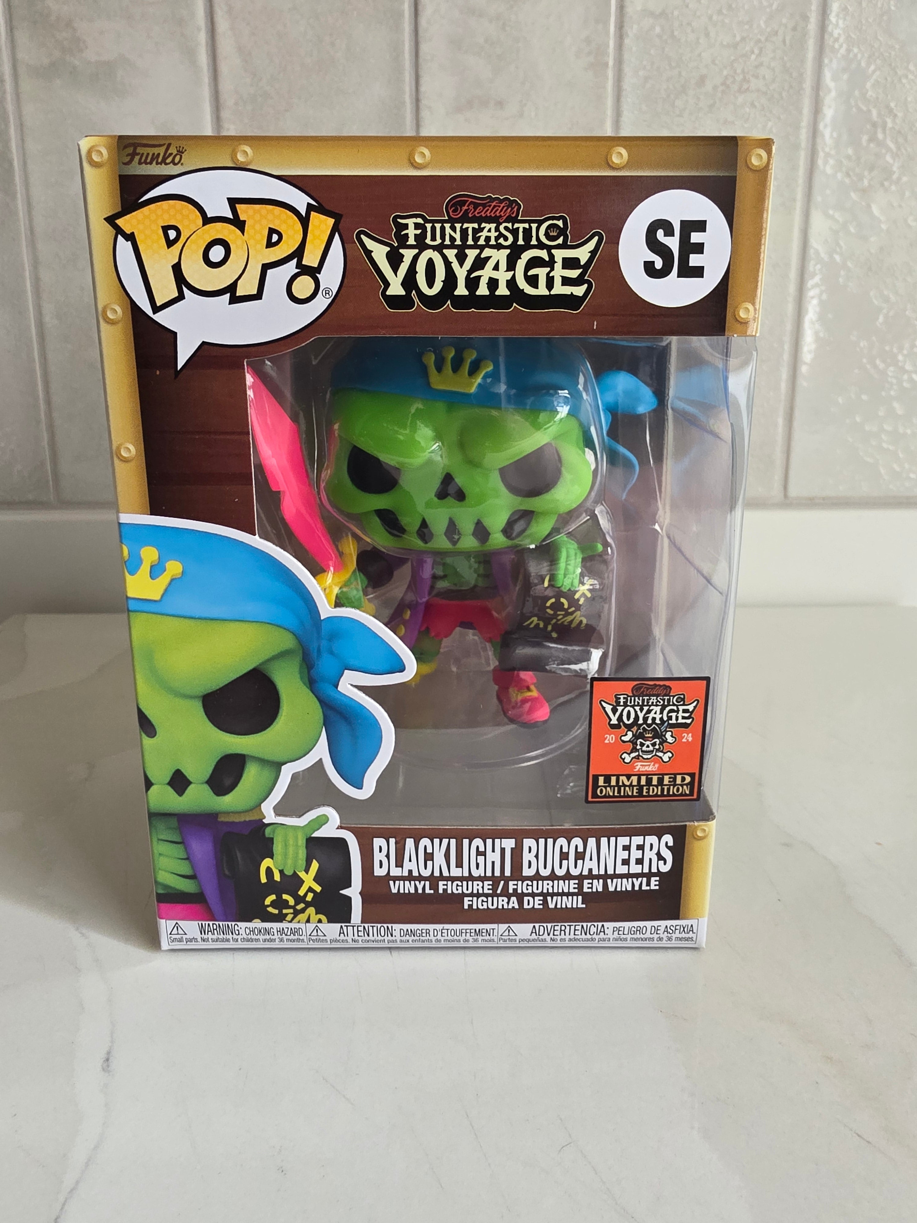 Funko Pop! Funtastic Voyage Blacklight Buccaneers SE 2024 (Pre-owned) - Frog Vault Collectables
