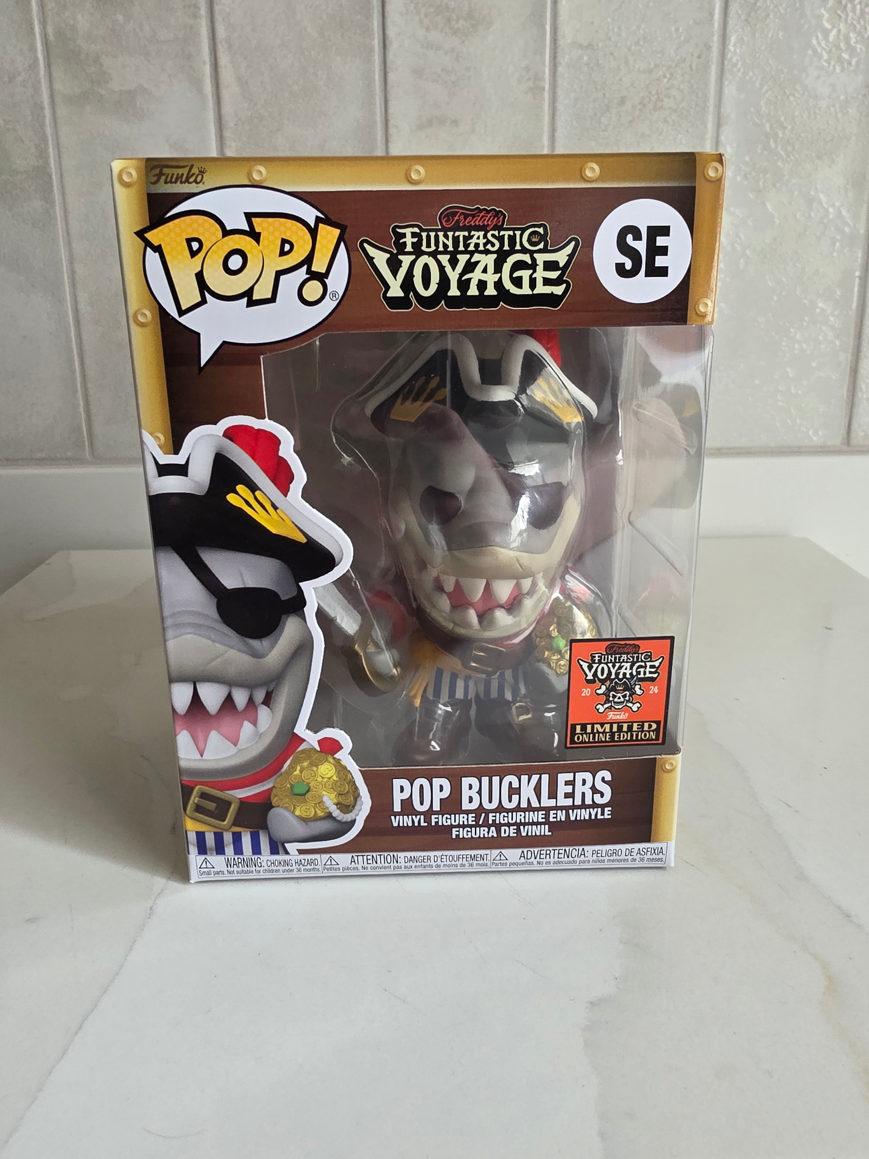 Funko Pop! Funtastic Voyage SE 2024 Pop Bucklers (pre-owned) - Frog Vault Collectables