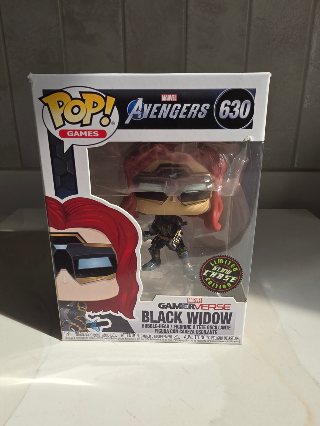 Funko Pop! Gamerverse Black Widow 630 Glow Chase (pre-owned) - Frog Vault Collectables