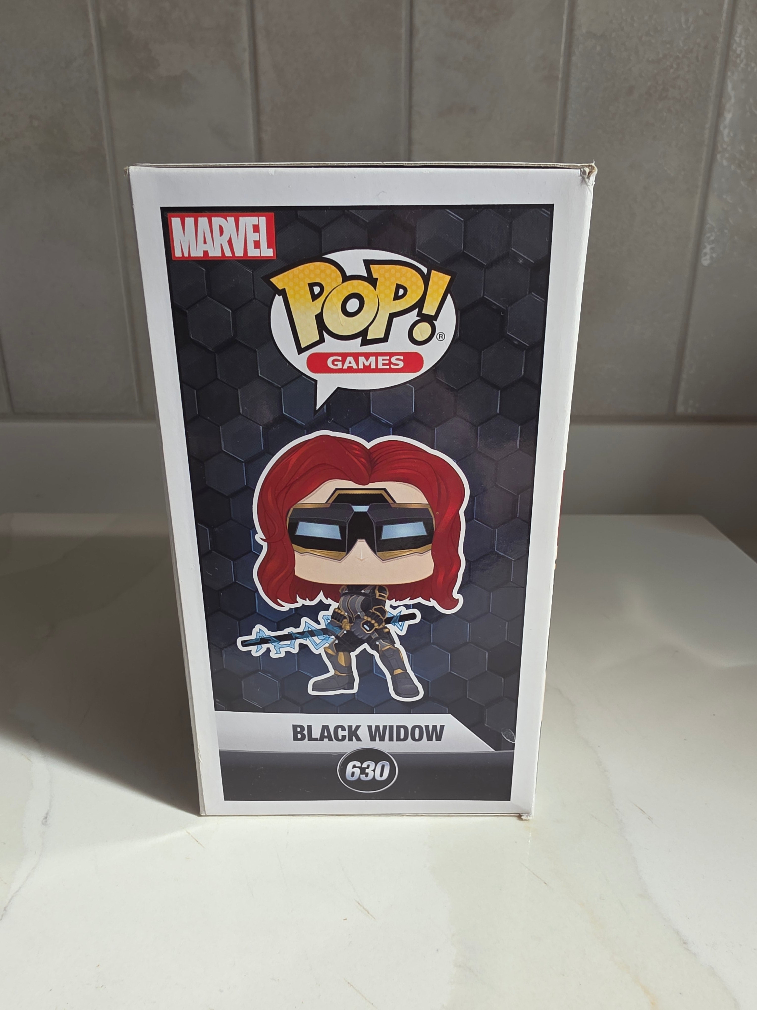 Funko Pop! Gamerverse Black Widow 630 Glow Chase (pre-owned) - Frog Vault Collectables