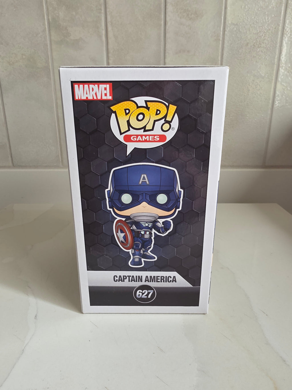 Funko Pop! Gamerverse Captain America 627 (best buy, glow in the dark) (pre-owned) - Frog Vault Collectables