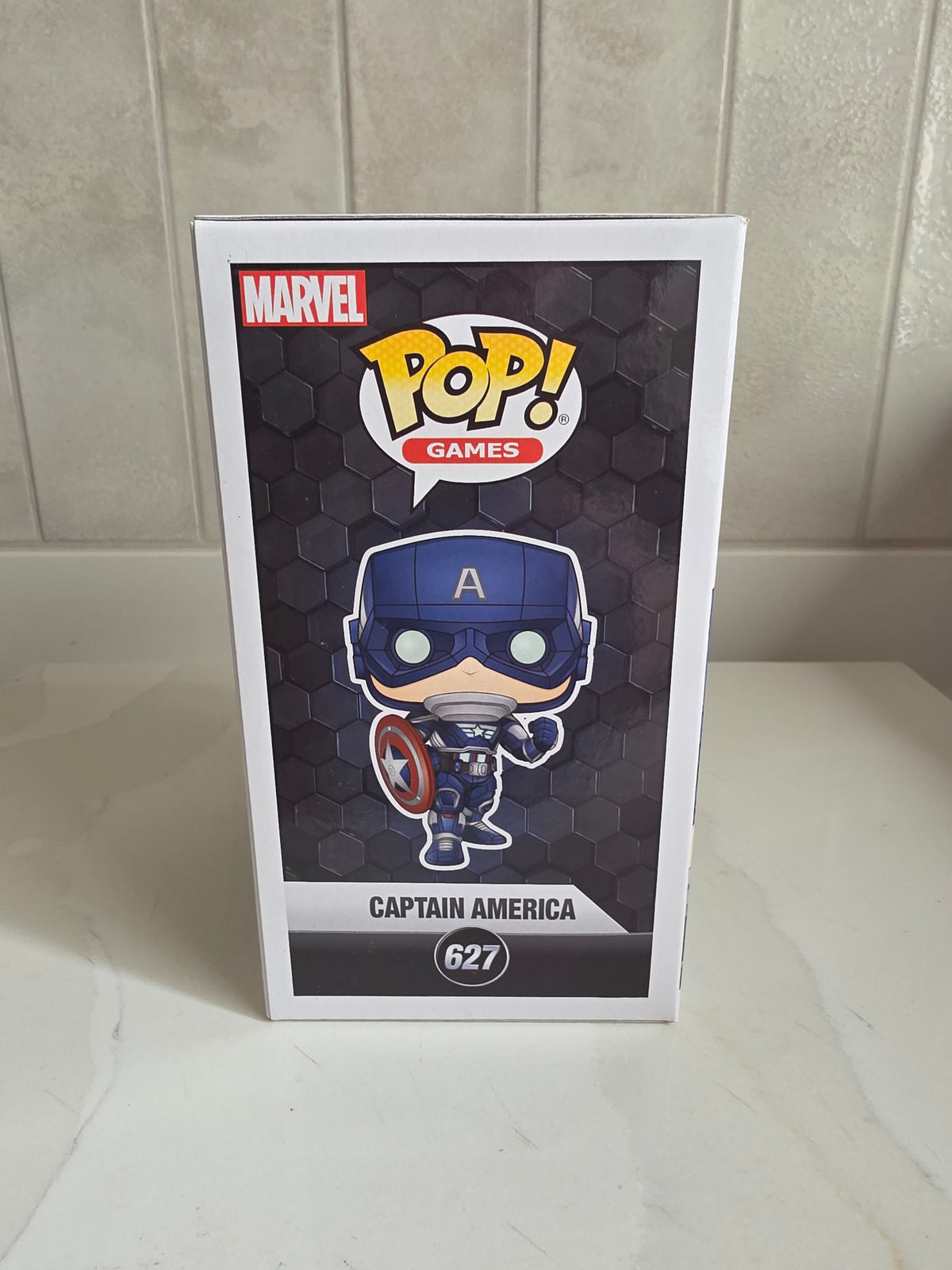Funko Pop! Gamerverse Captain America 627 (best buy, glow in the dark) (pre-owned) - Frog Vault Collectables