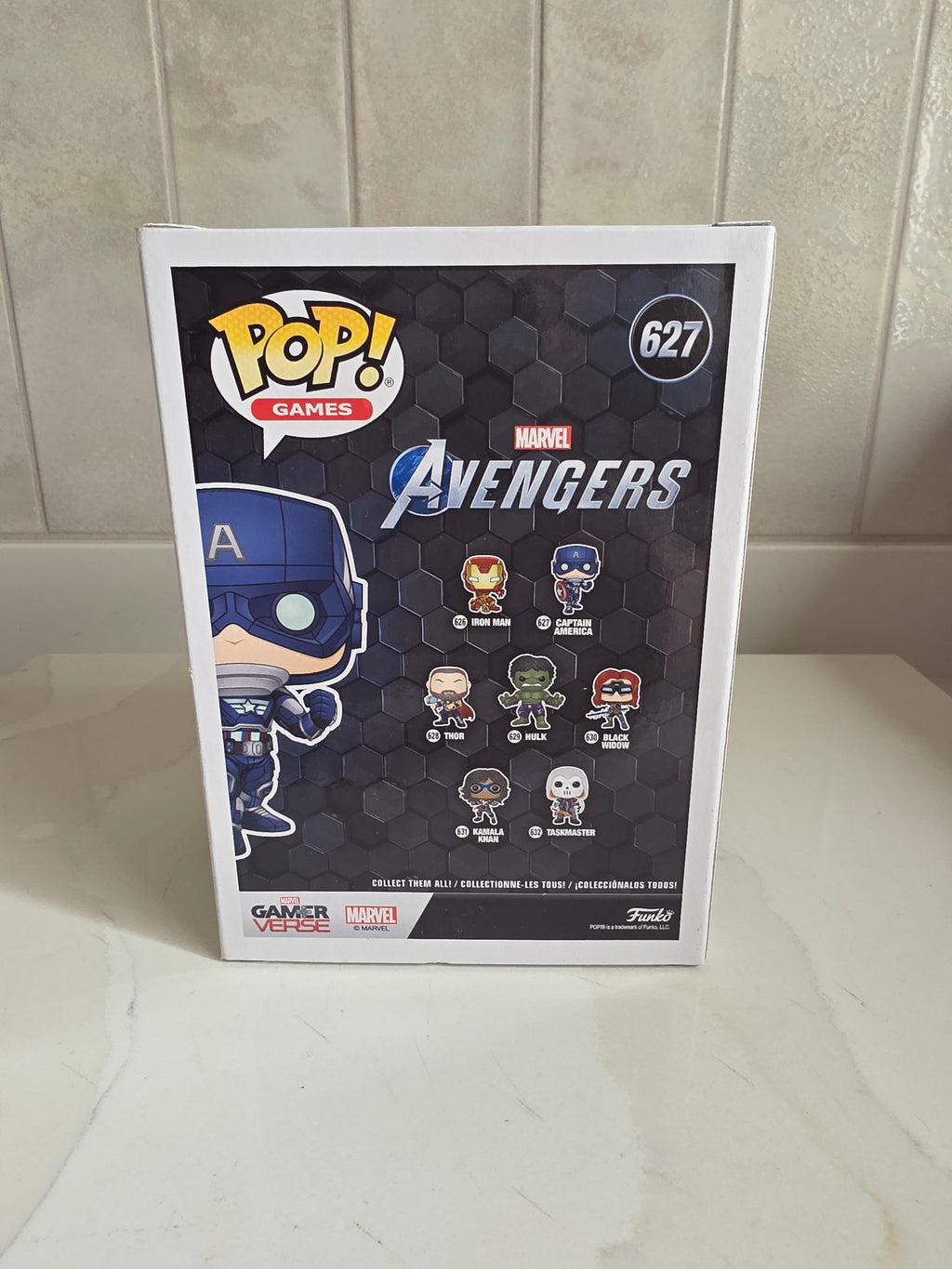 Funko Pop! Gamerverse Captain America 627 (best buy, glow in the dark) (pre-owned) - Frog Vault Collectables