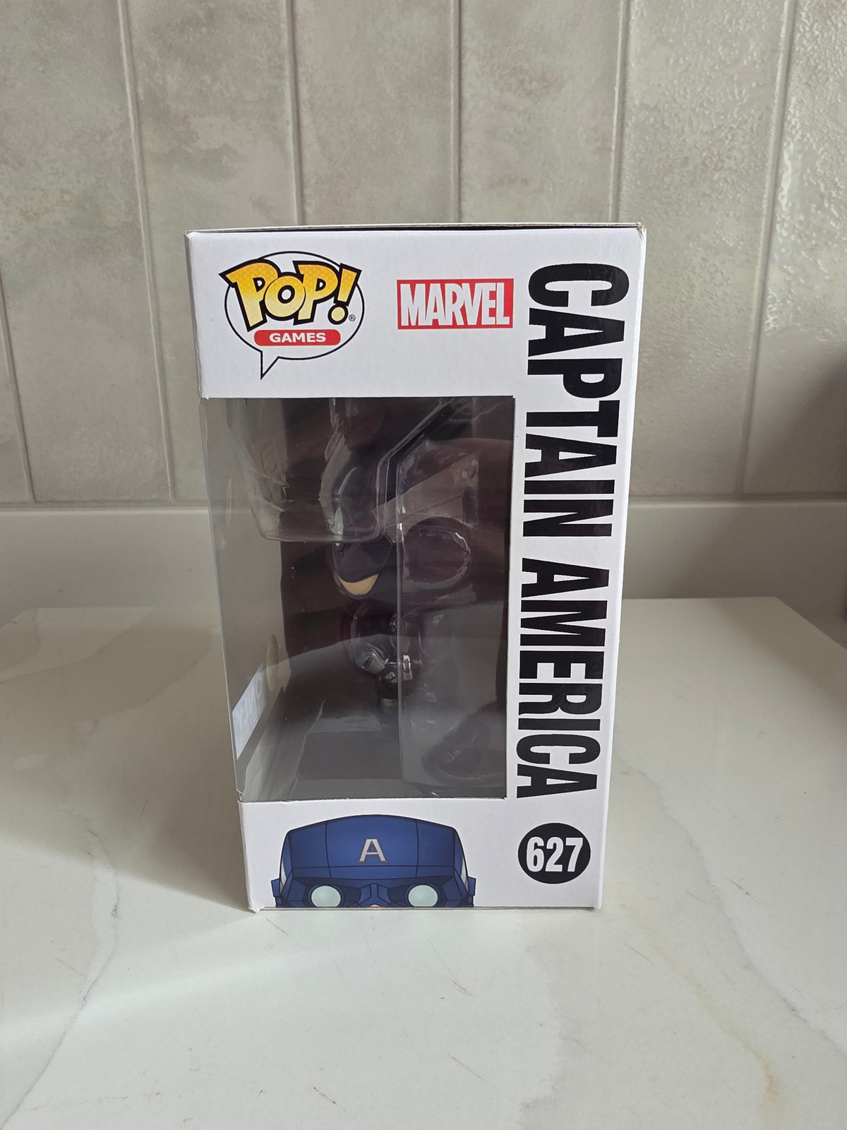 Funko Pop! Gamerverse Captain America 627 (best buy, glow in the dark) (pre-owned) - Frog Vault Collectables