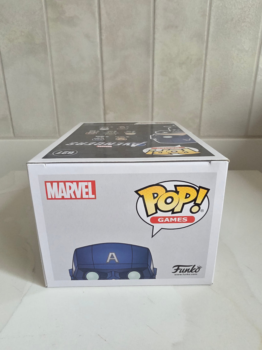 Funko Pop! Gamerverse Captain America 627 (best buy, glow in the dark) (pre-owned) - Frog Vault Collectables