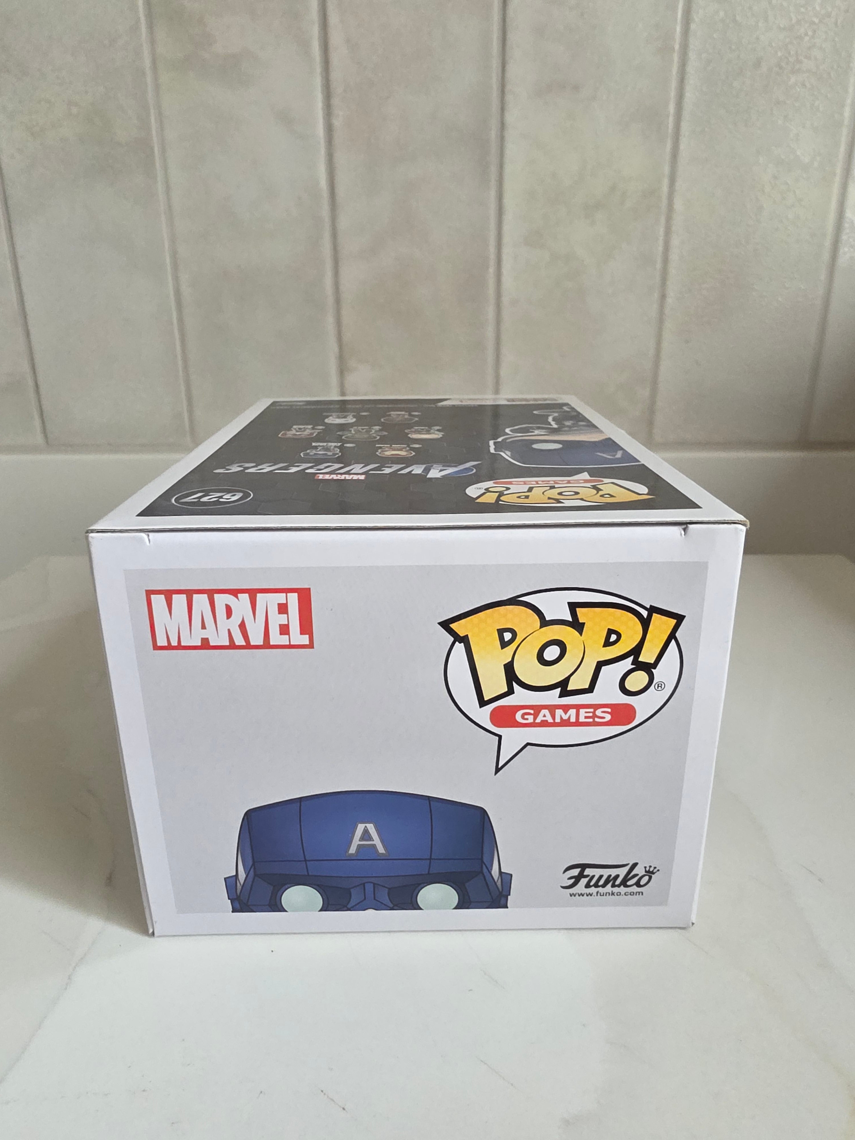 Funko Pop! Gamerverse Captain America 627 (best buy, glow in the dark) (pre-owned) - Frog Vault Collectables