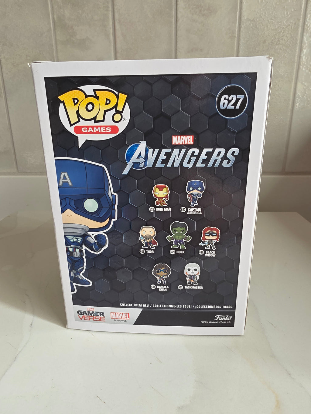 Funko Pop! Gamerverse Captain America 627 (pre-owned - Frog Vault Collectables