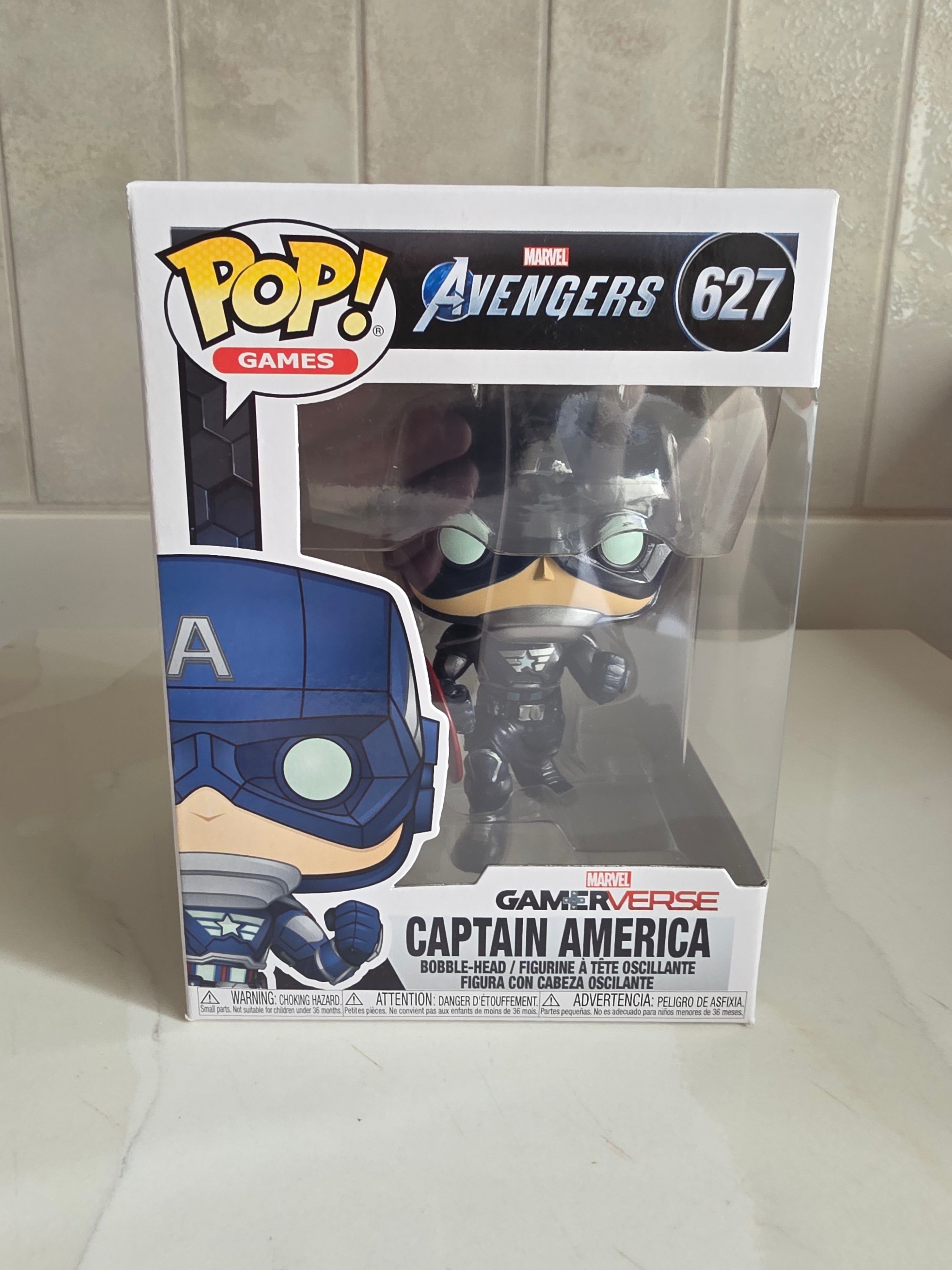 Funko Pop! Gamerverse Captain America 627 (pre-owned - Frog Vault Collectables