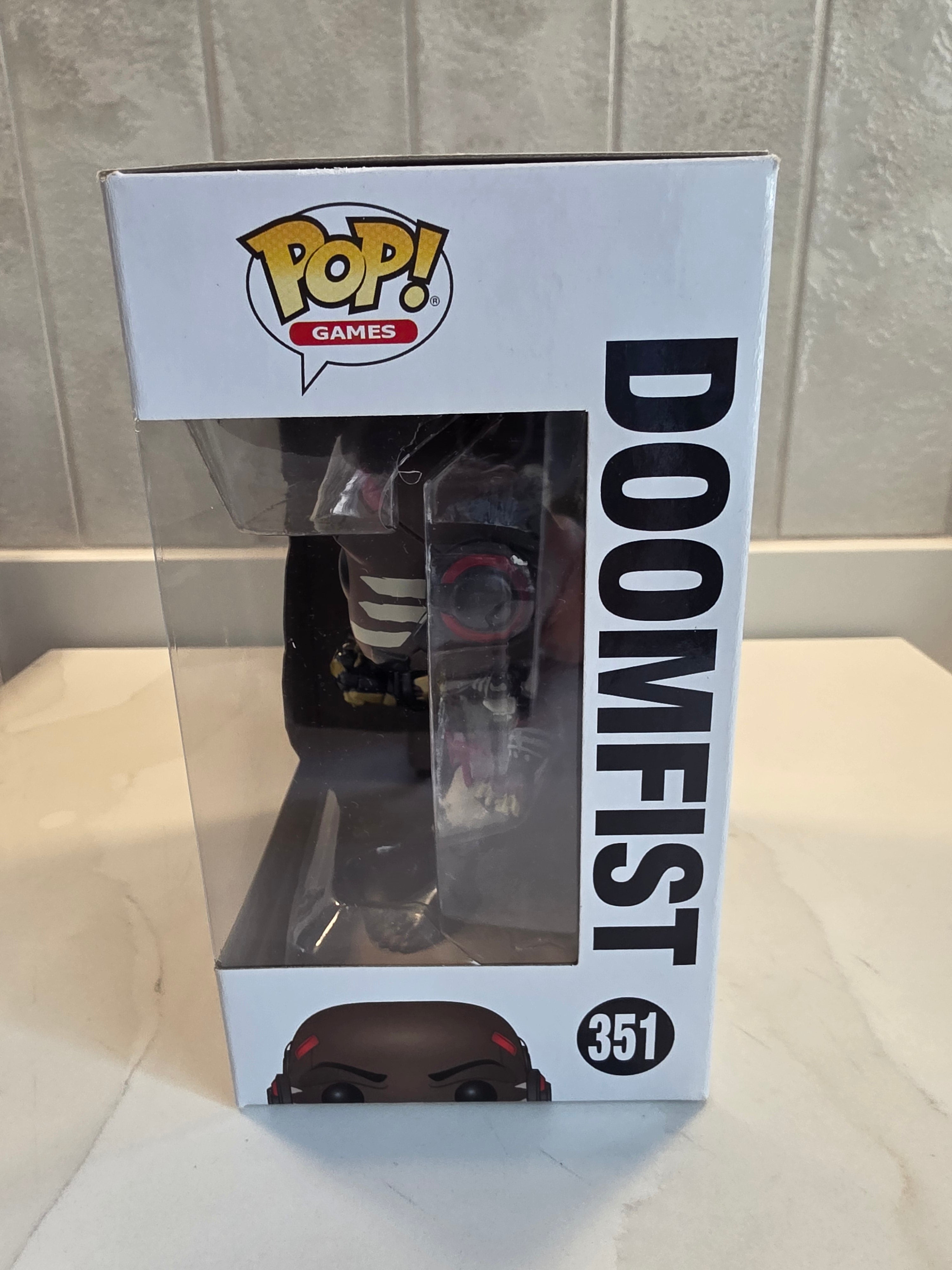 Funko Pop! Games Doomfist 351 (pre-owned) - Frog Vault Collectables