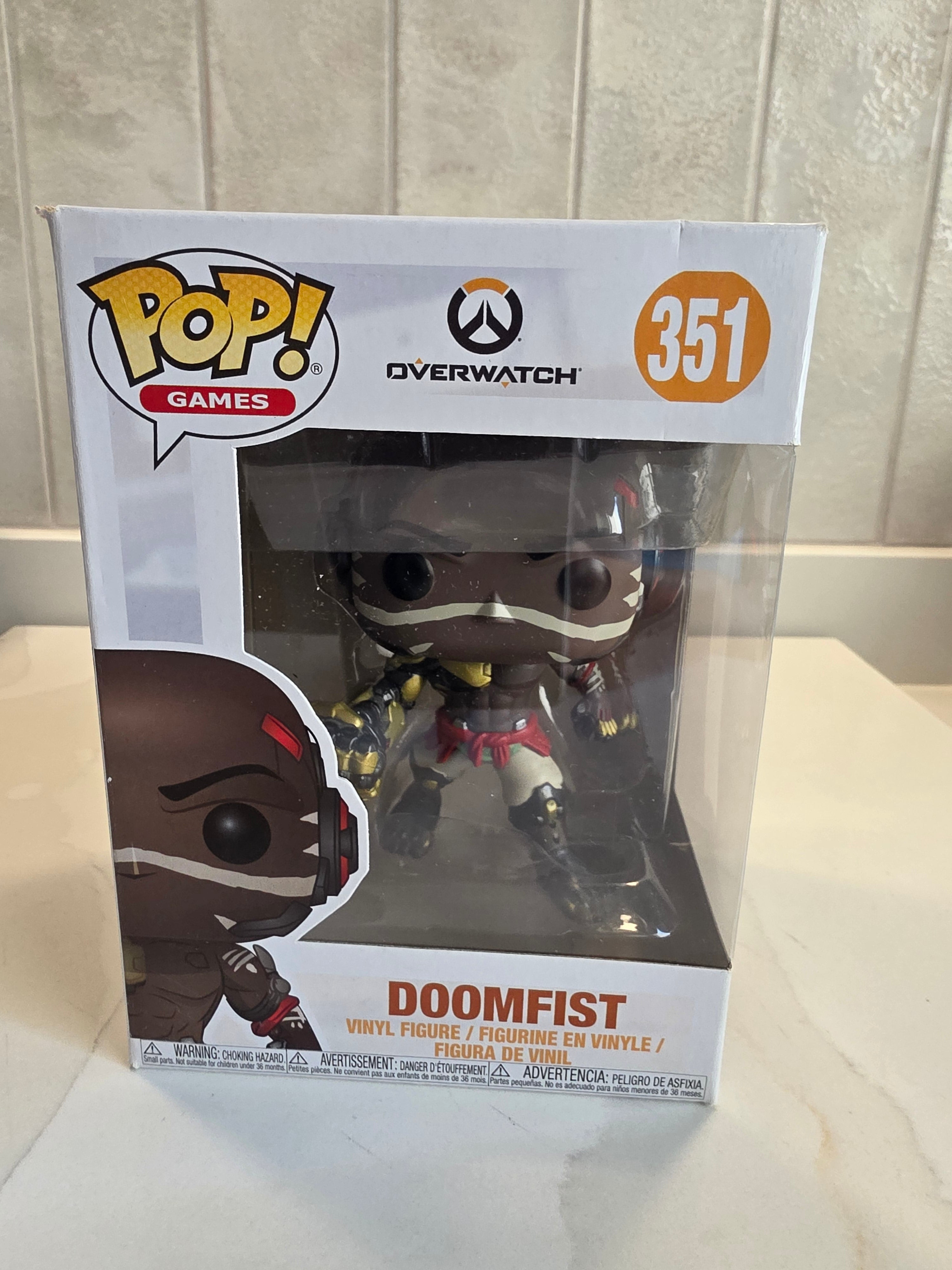 Funko Pop! Games Doomfist 351 (pre-owned) - Frog Vault Collectables