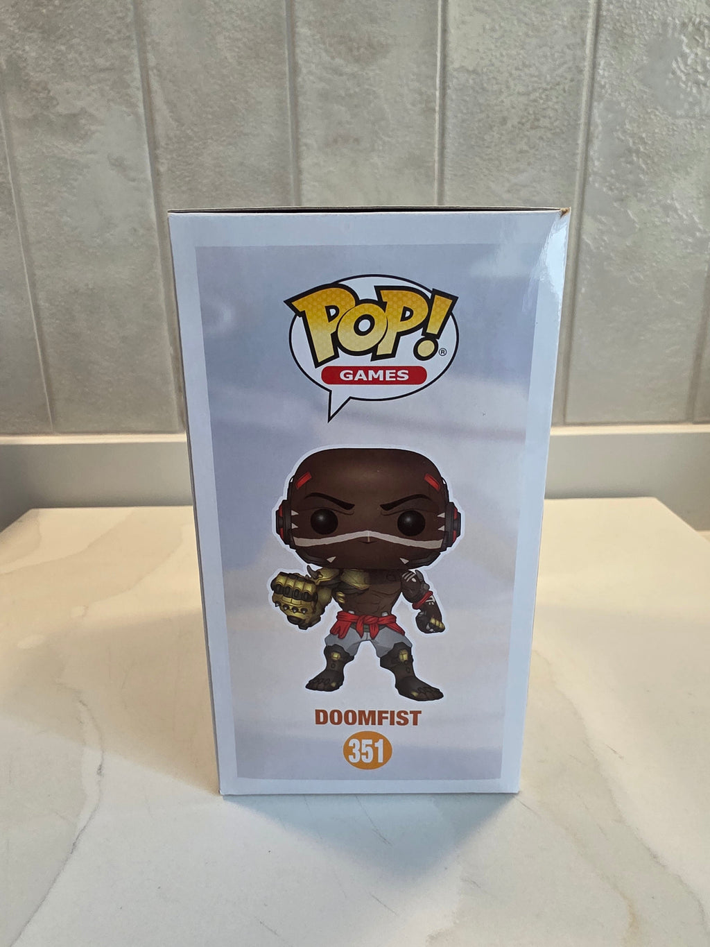 Funko Pop! Games Doomfist 351 (pre-owned) - Frog Vault Collectables