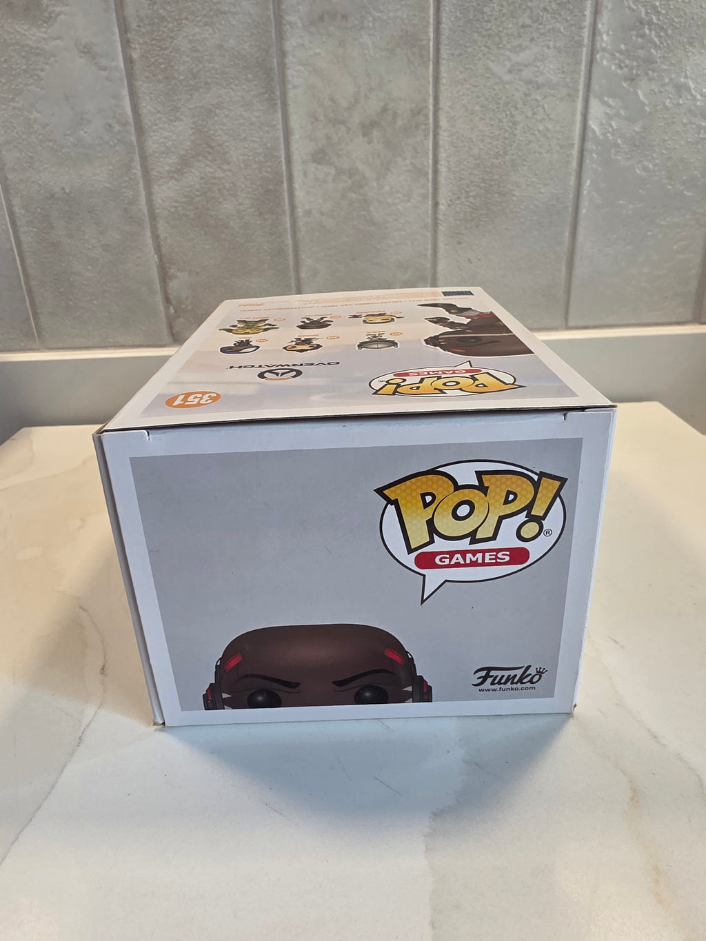 Funko Pop! Games Doomfist 351 (pre-owned) - Frog Vault Collectables