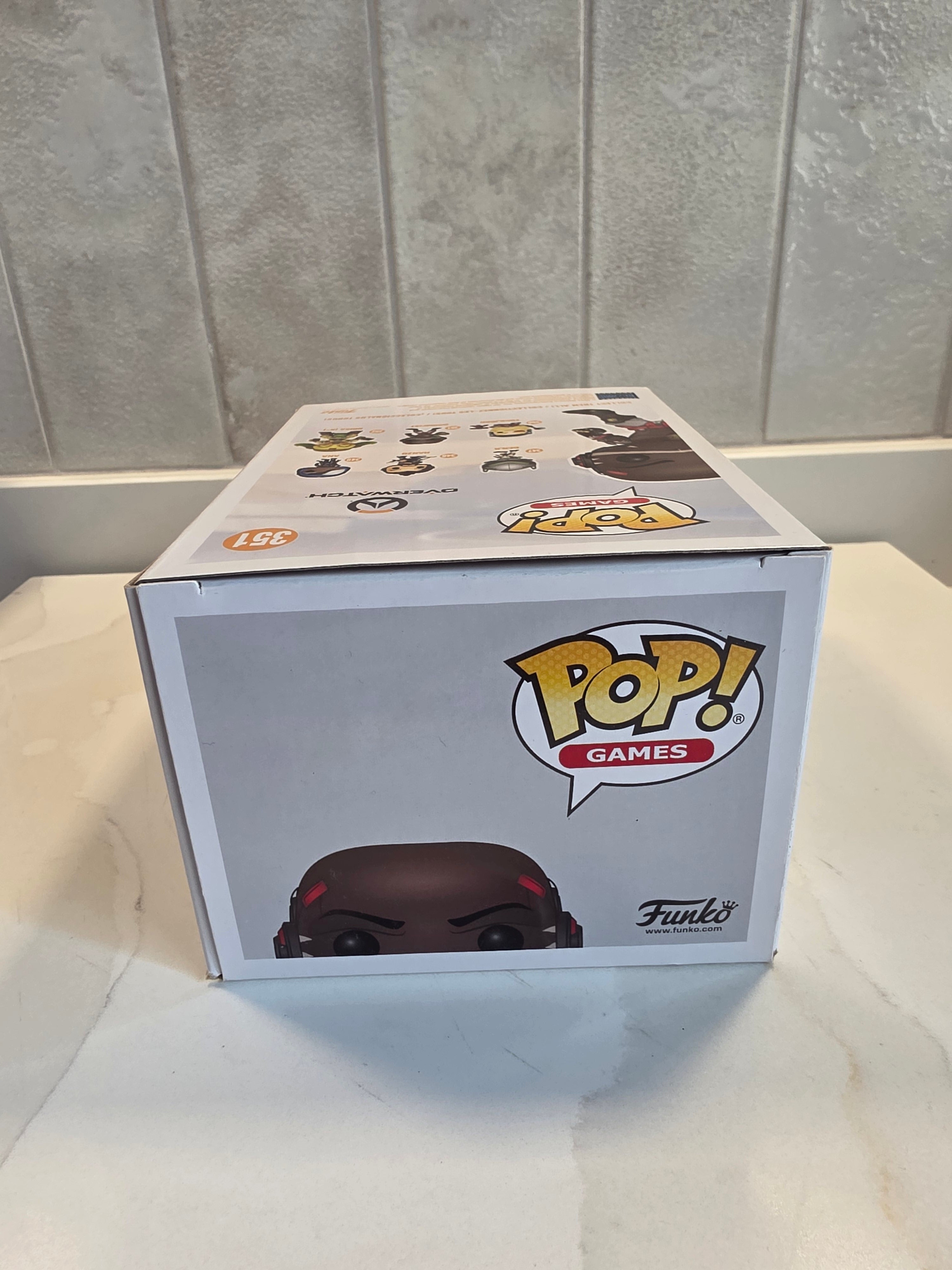 Funko Pop! Games Doomfist 351 (pre-owned) - Frog Vault Collectables