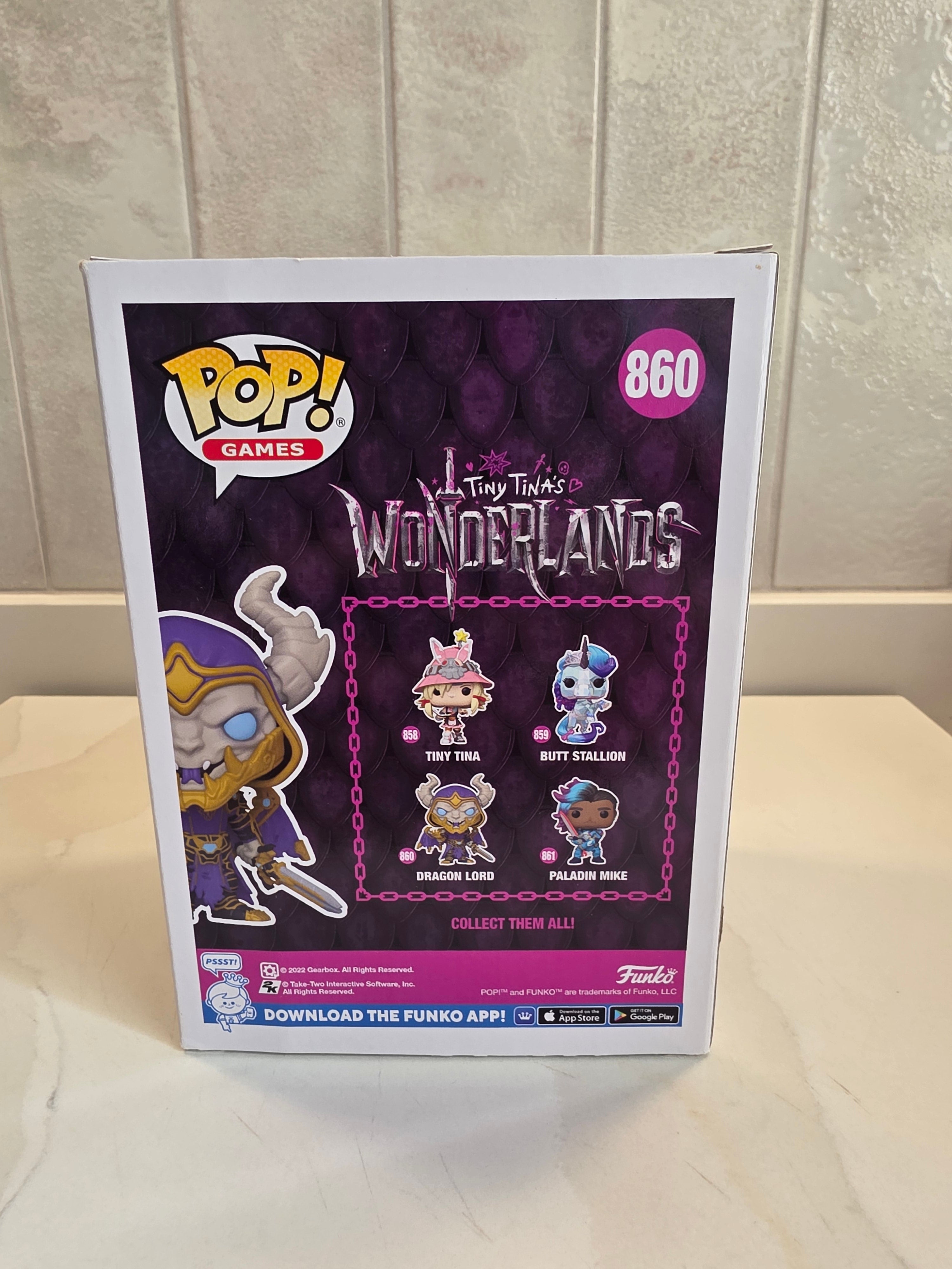 Funko Pop! Games Dragon Lord 860 (pre-owned) - Frog Vault Collectables