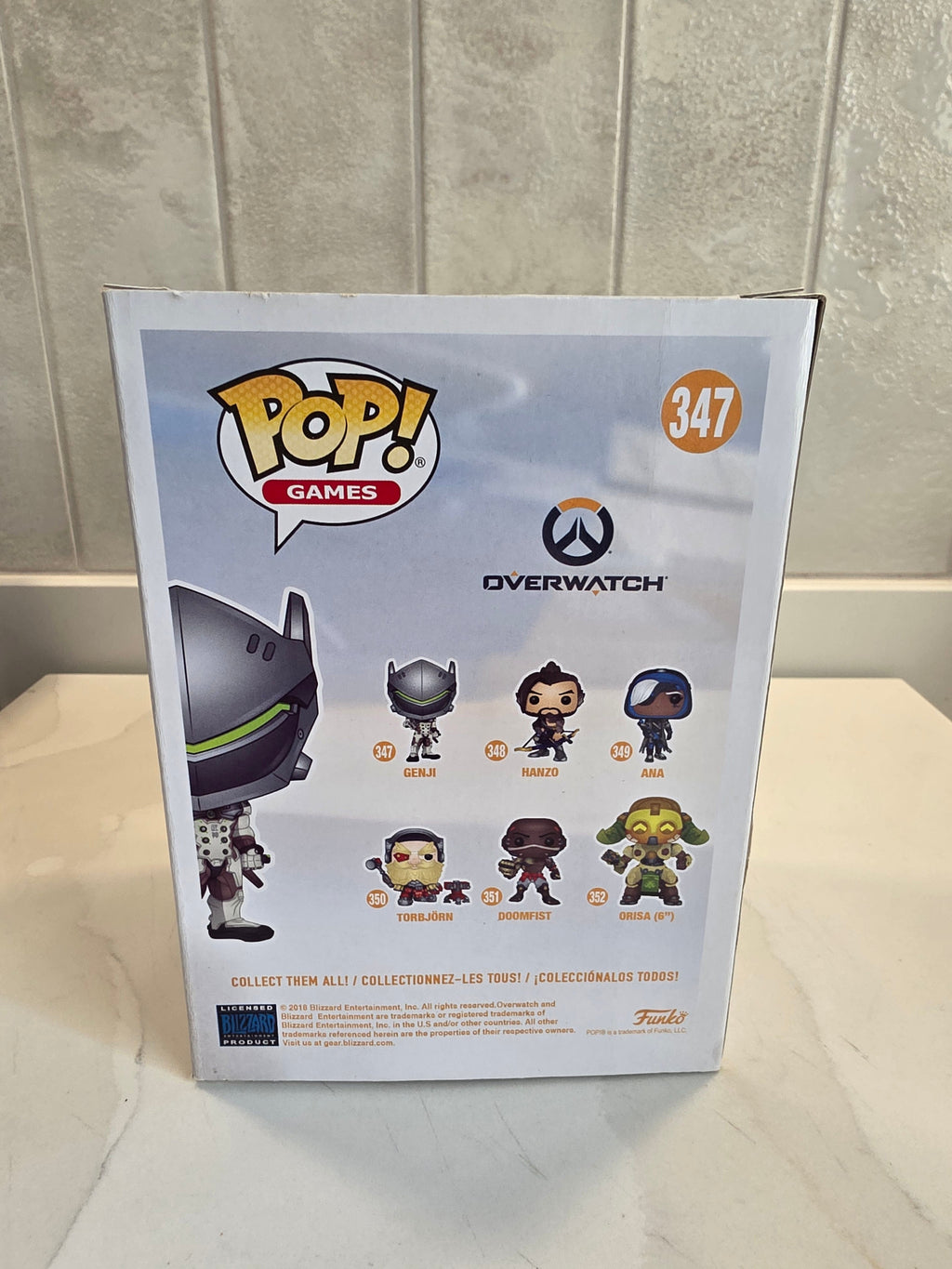 Funko Pop! Games Genji 347 (pre-owned) - Frog Vault Collectables