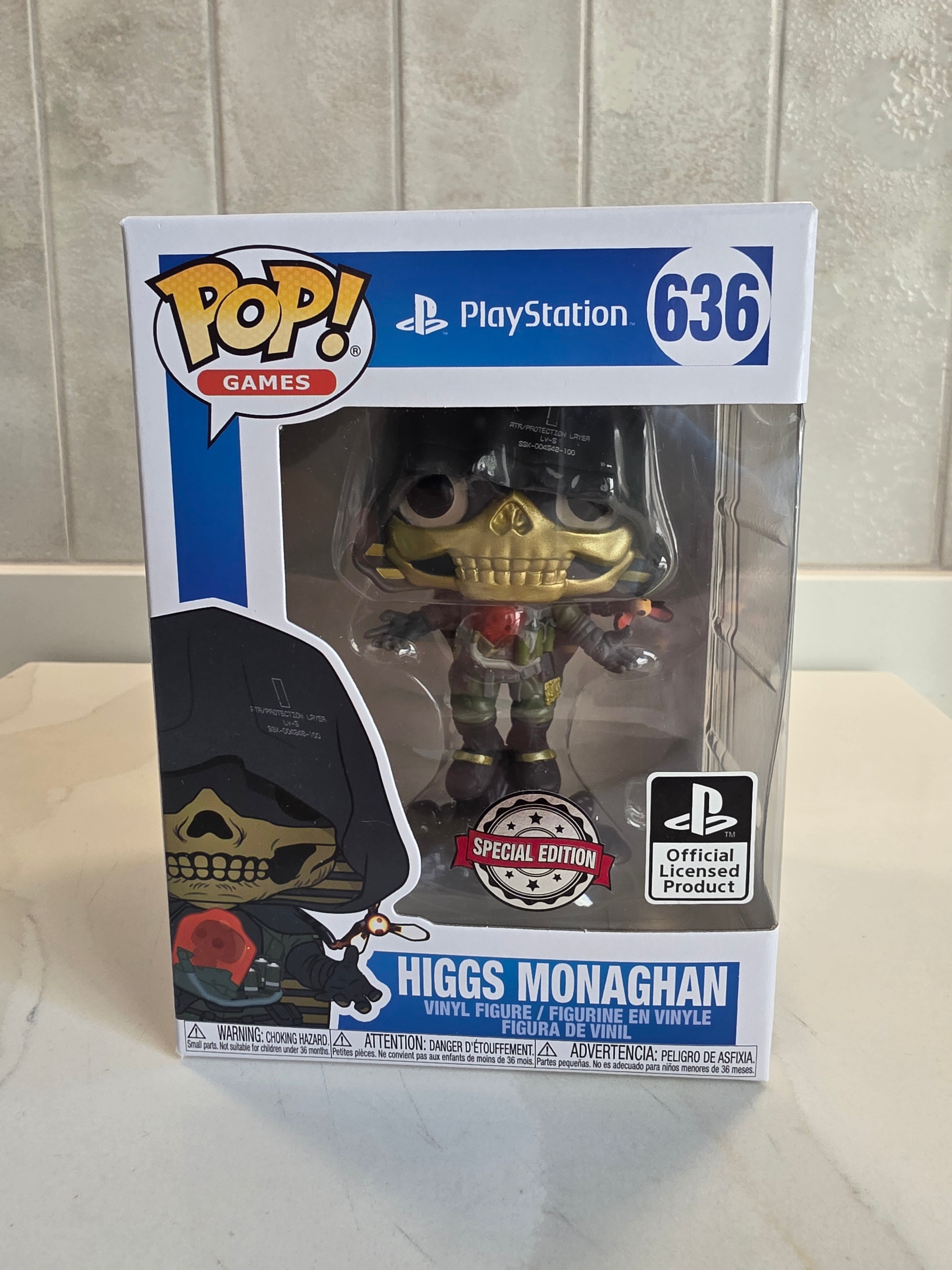 Funko Pop! Games Higgs Monaghan (pre-owned) - Frog Vault Collectables