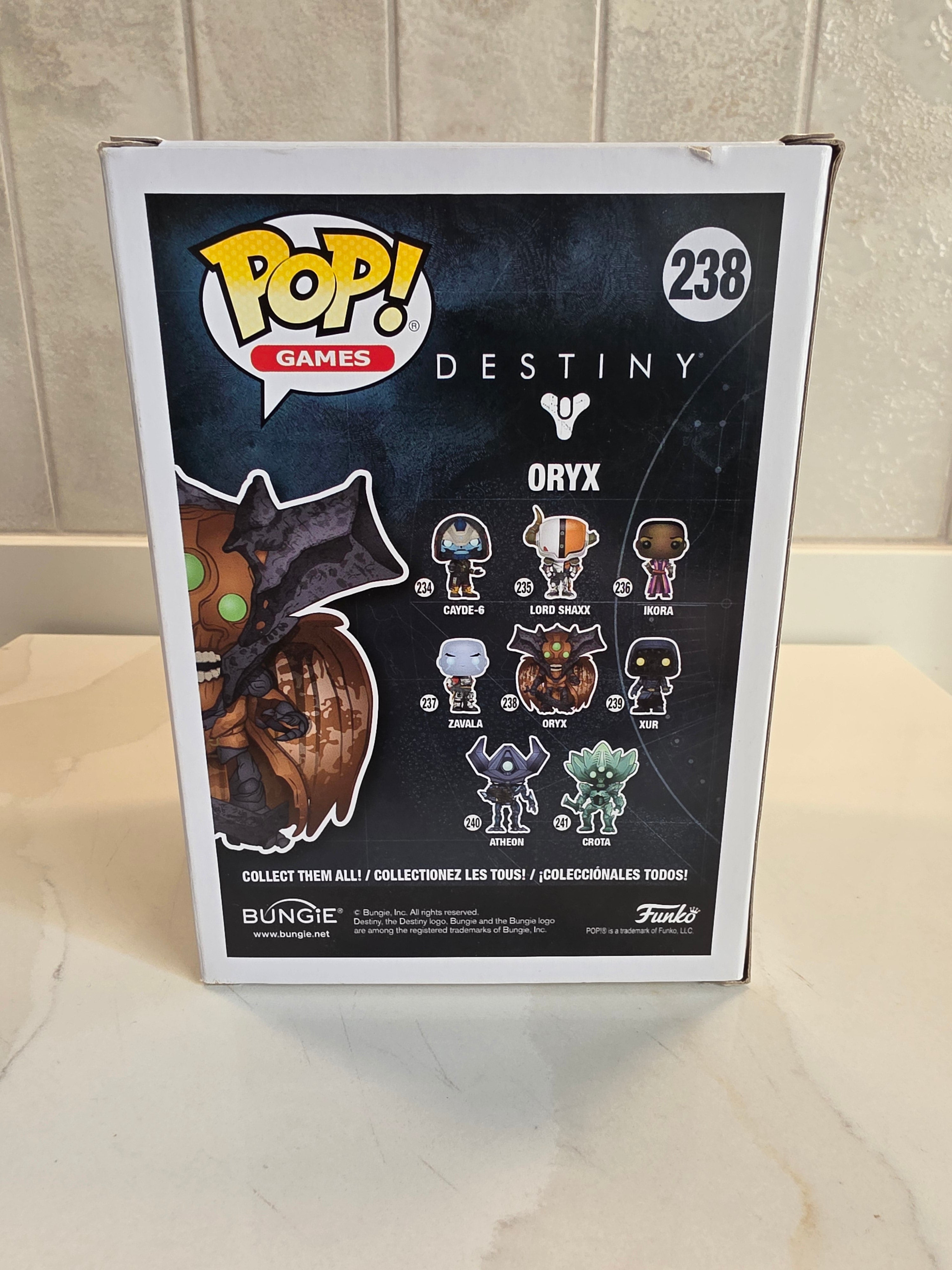 Funko Pop! Games Oryx 238 (pre-owned) - Frog Vault Collectables