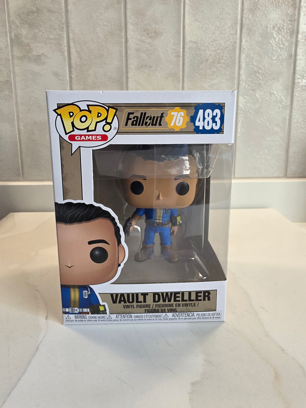 Funko Pop! Games Vault Dweller 483 (pre-owned) - Frog Vault Collectables