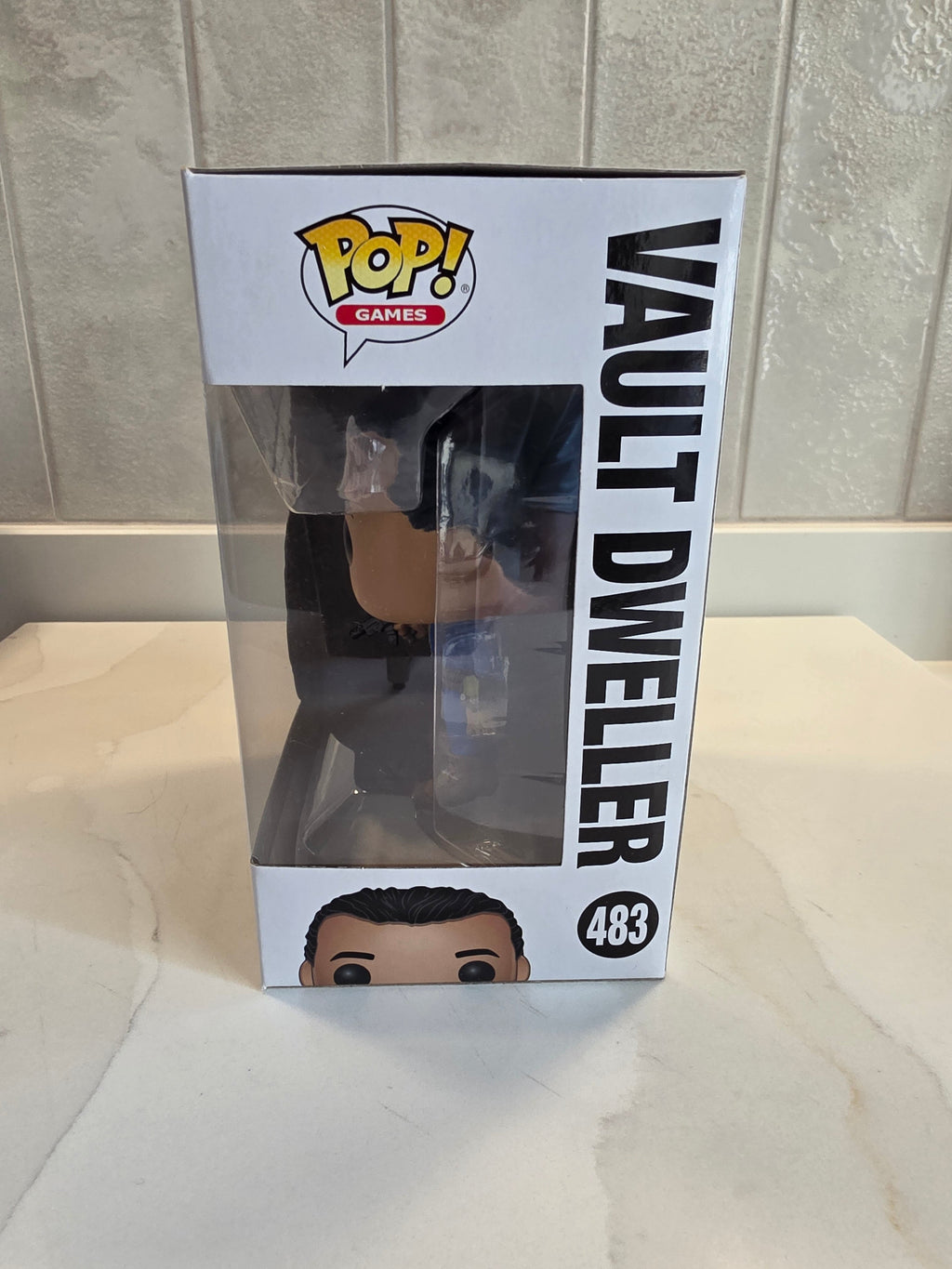 Funko Pop! Games Vault Dweller 483 (pre-owned) - Frog Vault Collectables