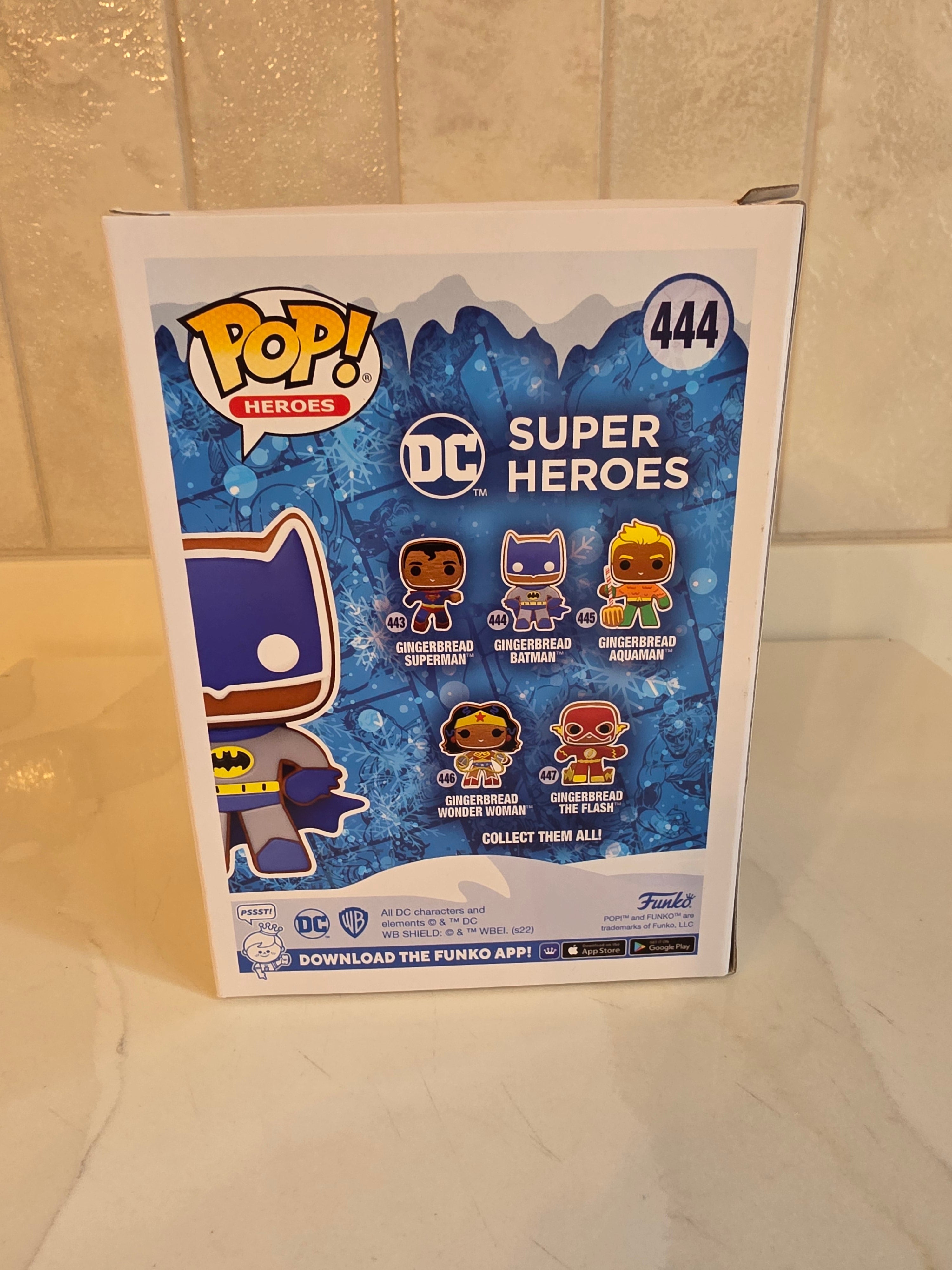 Funko Pop! Gingerbread Batman 444 (pre-owned) - Frog Vault Collectables