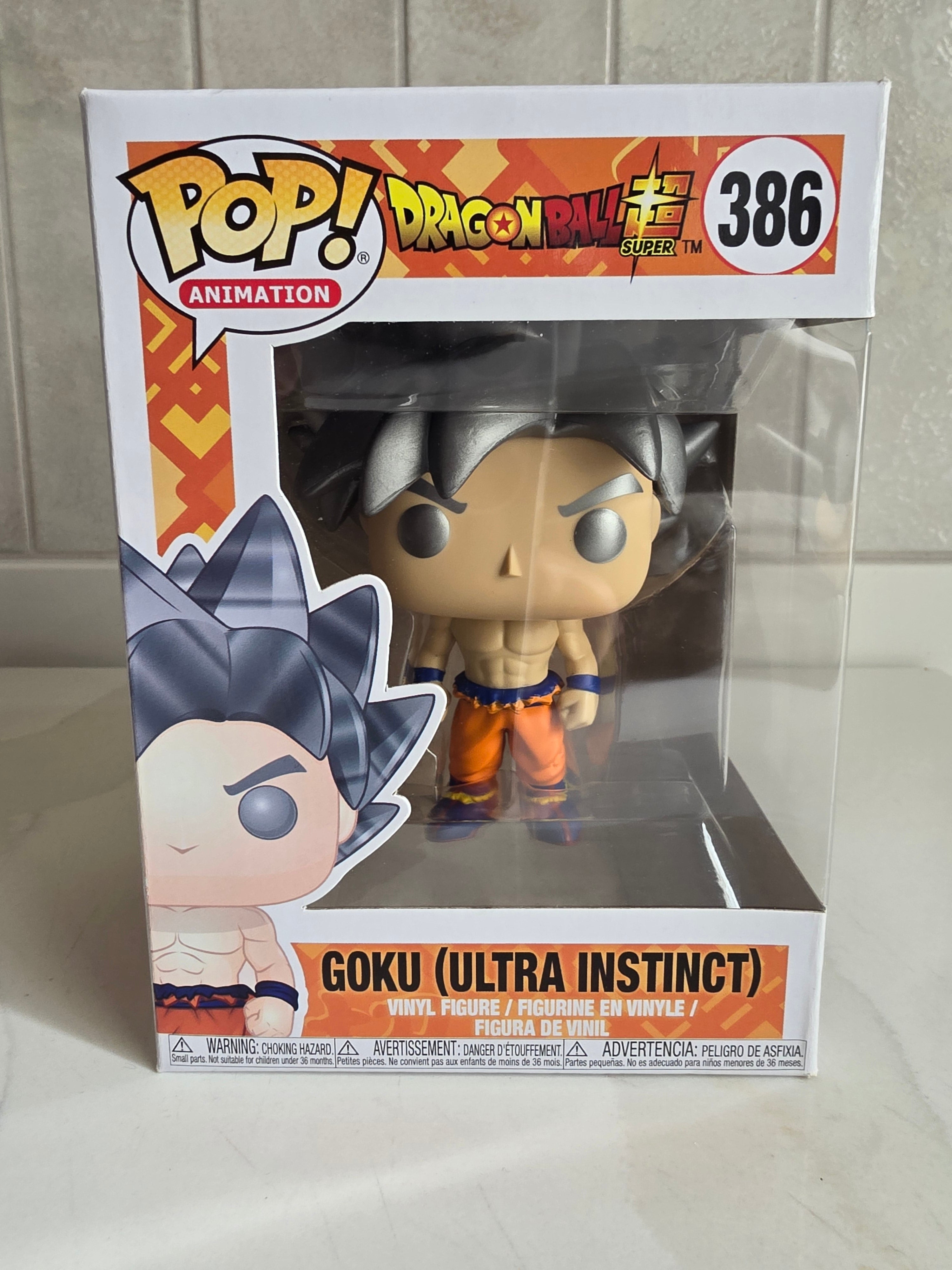 Funko Pop! Goku (Ultra Instinct) 386 (pre-owned) - Frog Vault Collectables