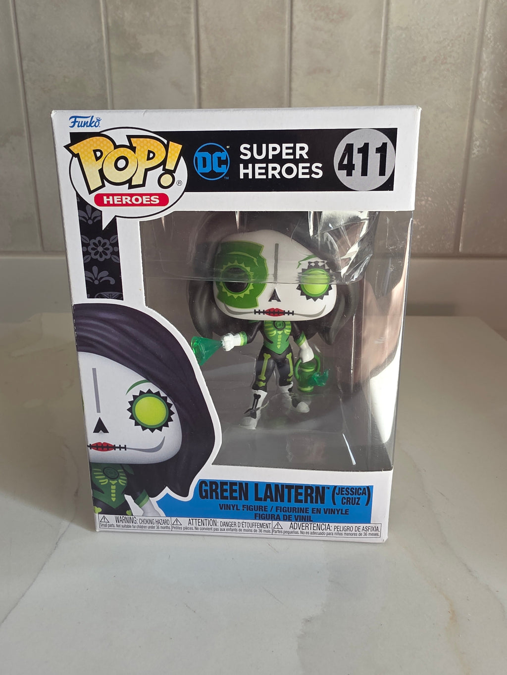 Funko Pop! Green Lantern (Jessica Cruz) 411 (pre-owned) - Frog Vault Collectables