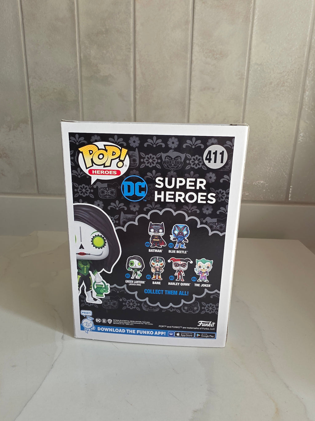 Funko Pop! Green Lantern (Jessica Cruz) 411 (pre-owned) - Frog Vault Collectables