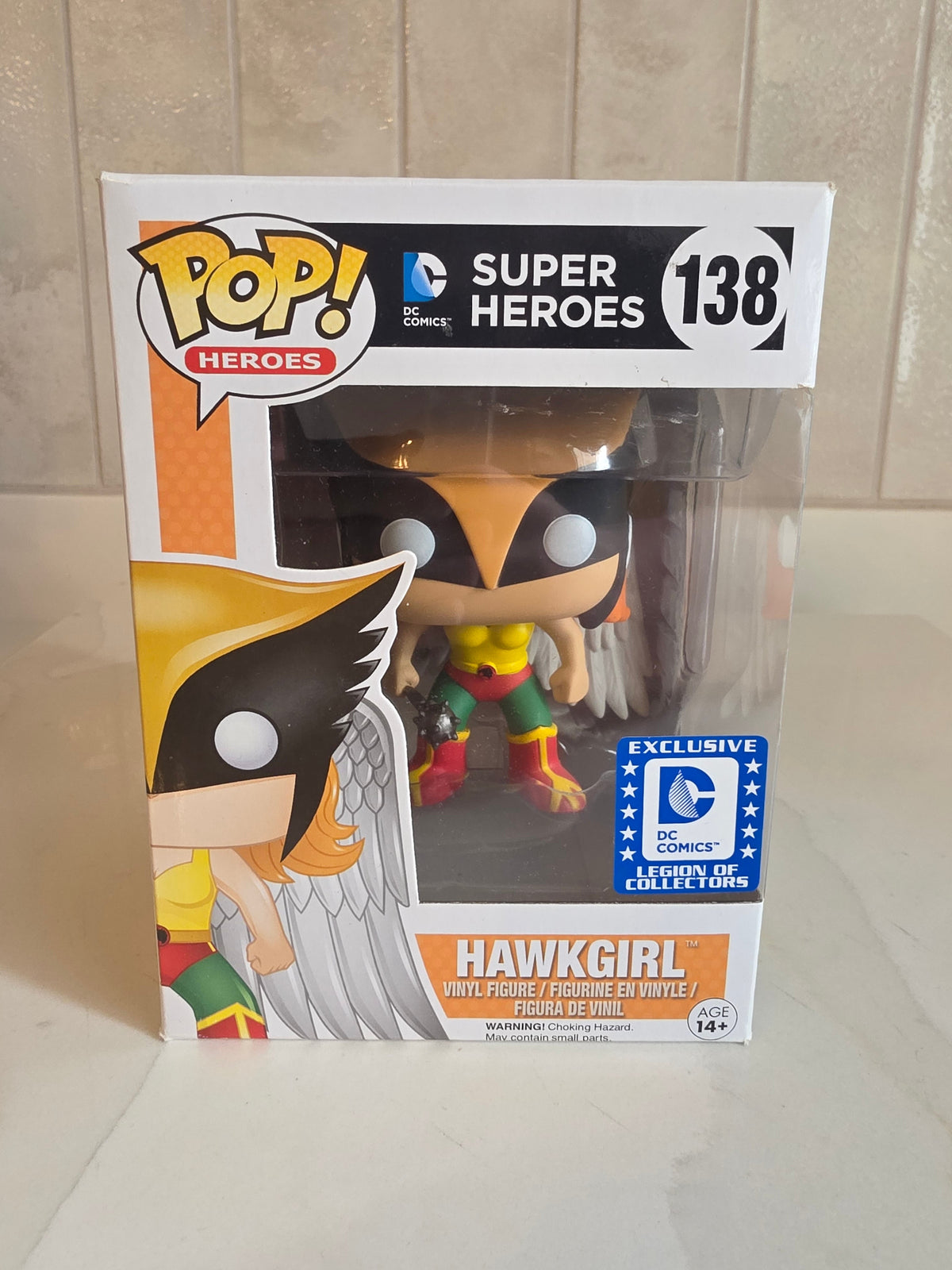 Funko Pop! Hawkgirl 138 DC Legion of Collectors (pre-owned) - Frog Vault Collectables
