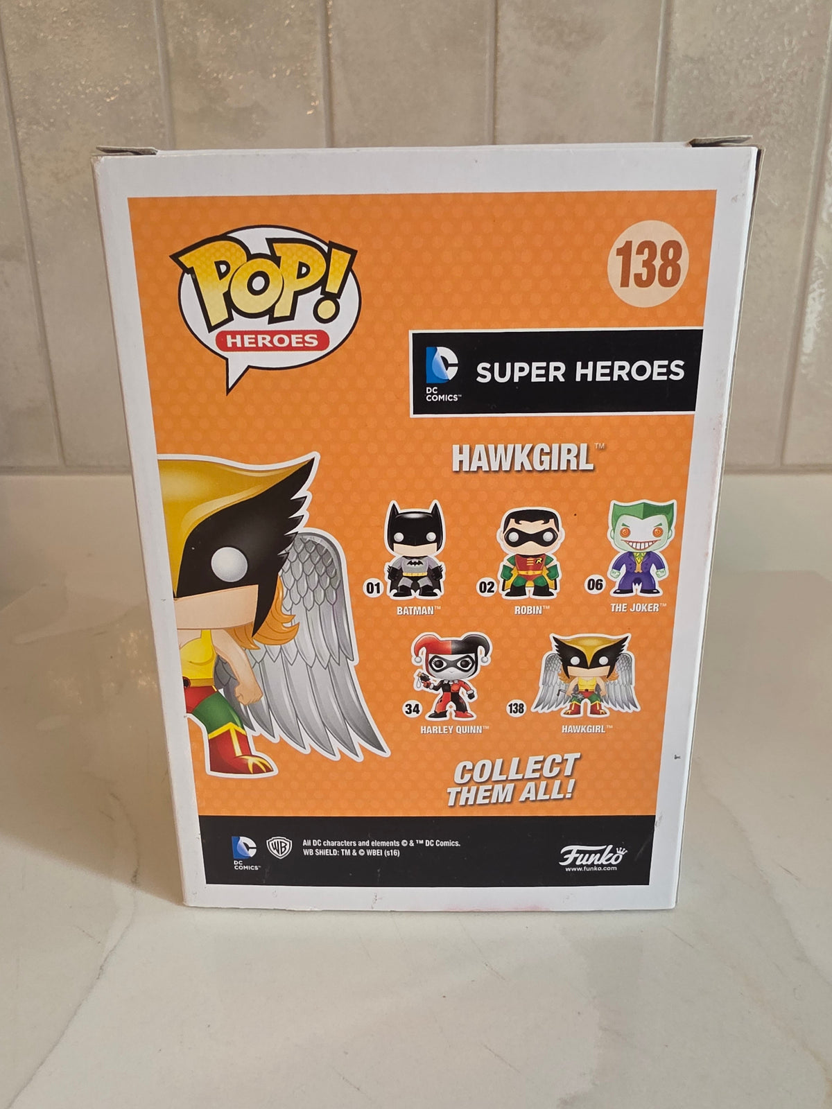 Funko Pop! Hawkgirl 138 DC Legion of Collectors (pre-owned) - Frog Vault Collectables