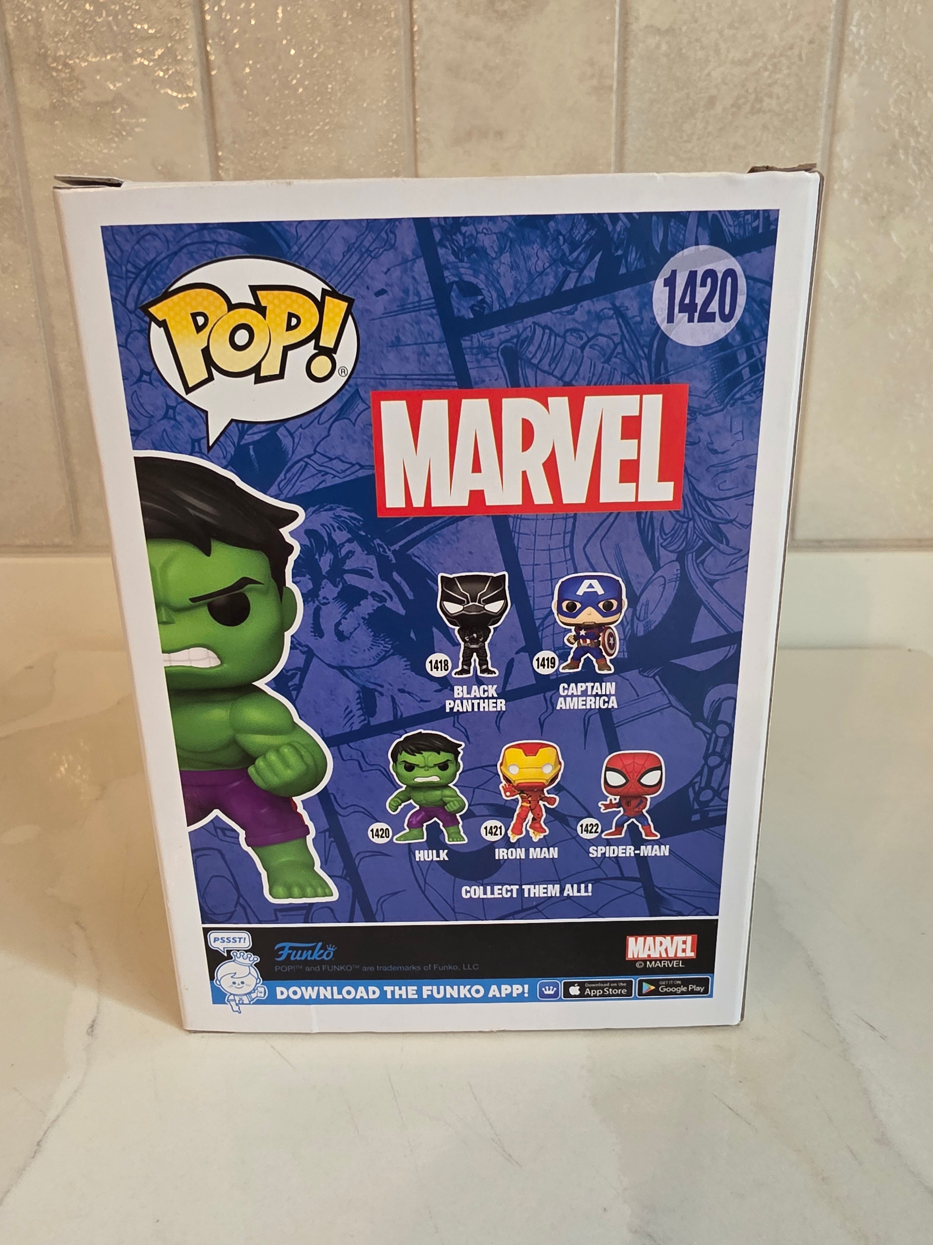 Funko Pop! Hulk 1420 (pre-owned) - Frog Vault Collectables