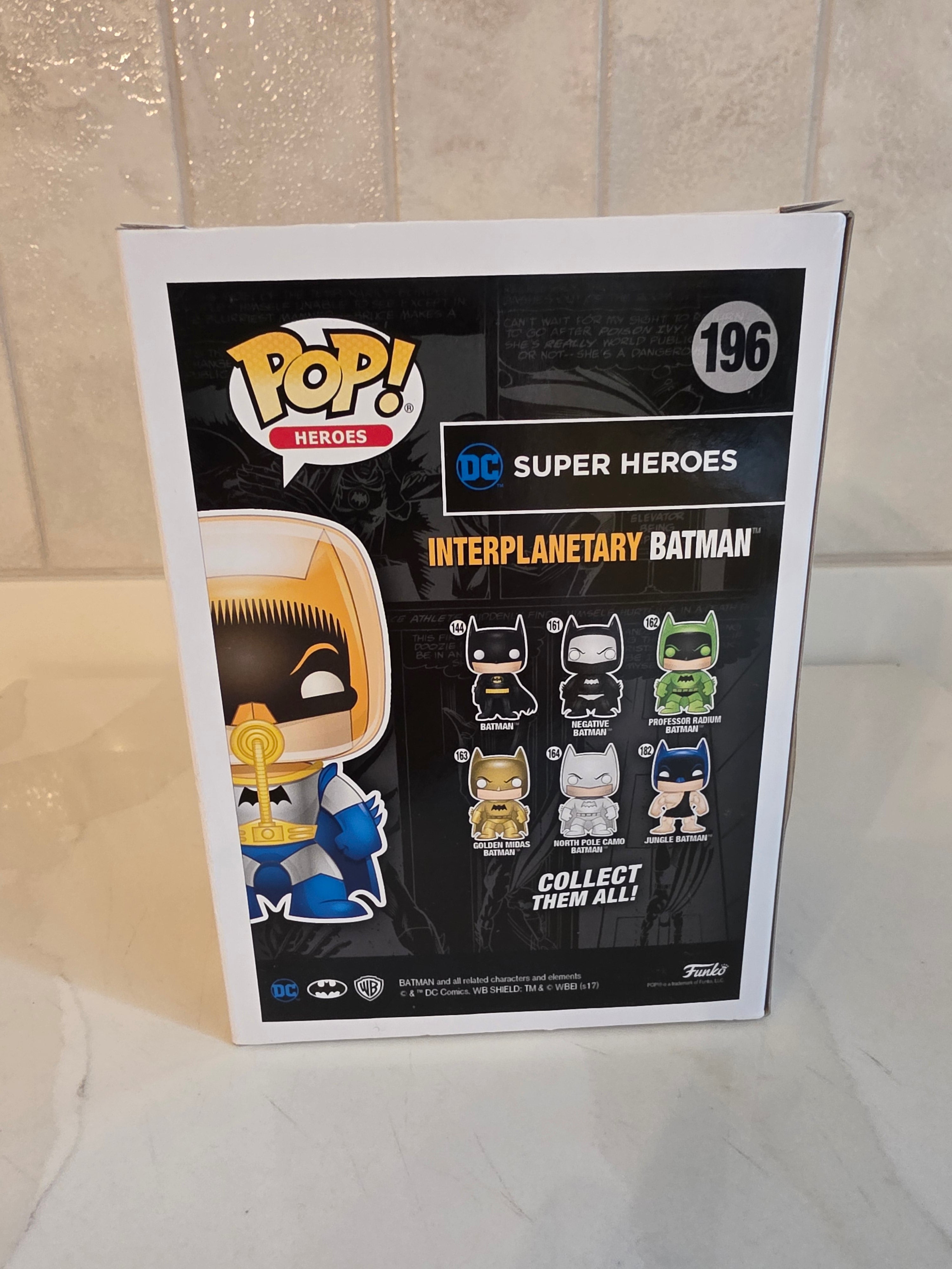 Funko Pop! Interplanetary Batman 196 (pre-owned) - Frog Vault Collectables