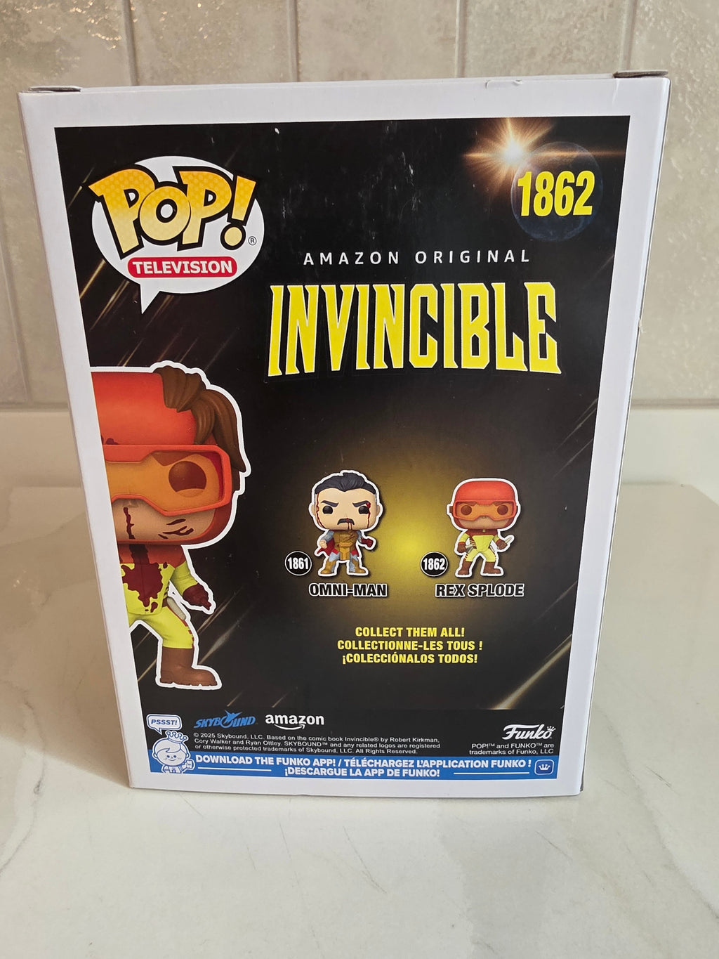Funko Pop! Invincible Rex Splode Chase 1862 (pre-owned) - Frog Vault Collectables