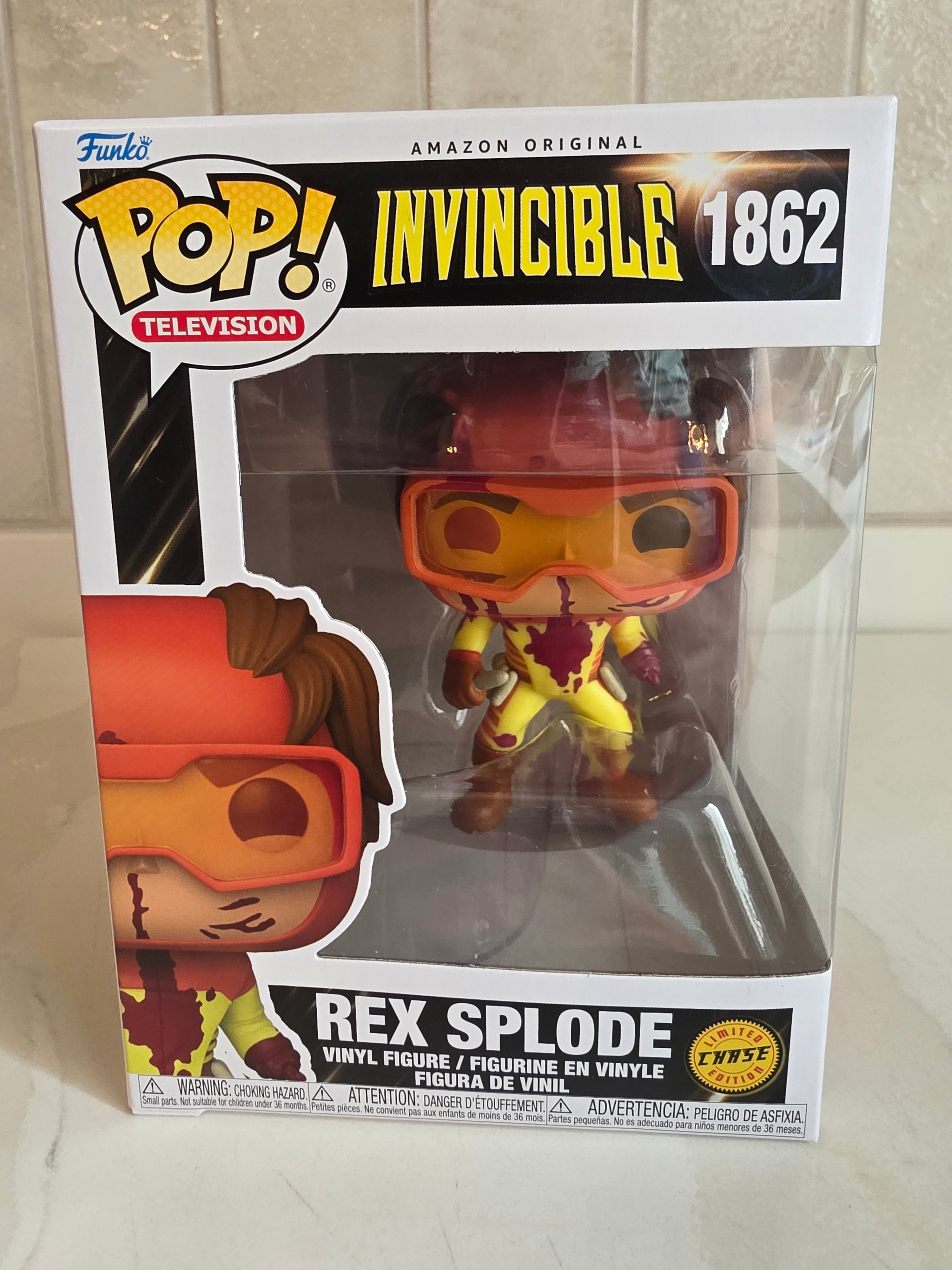 Funko Pop! Invincible Rex Splode Chase 1862 (pre-owned) - Frog Vault Collectables
